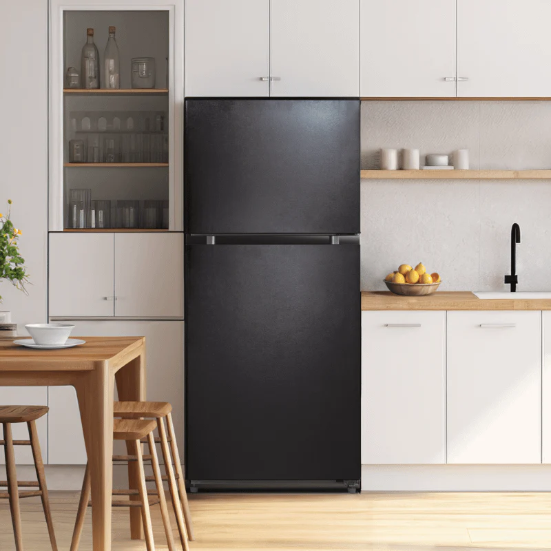 Element Appliance ERT18CSEB Element 18.1 Cu. Ft. Top Freezer Refrigerator - Black, Energy Star - Image 13