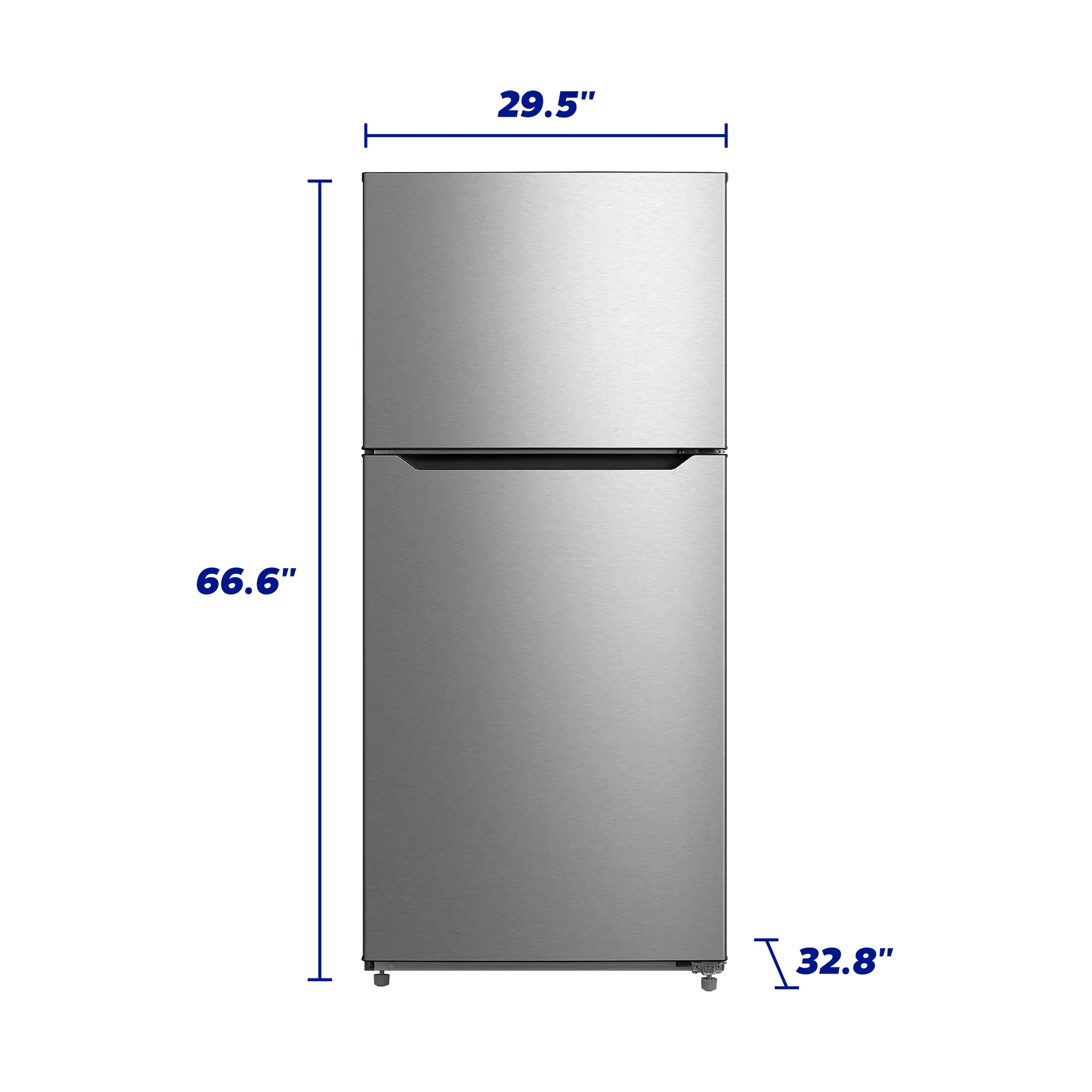 Element Appliance ERT21CSCS Element 20.5 Cu. Ft. Top Freezer Refrigerator - Stainless Steel - Image 10