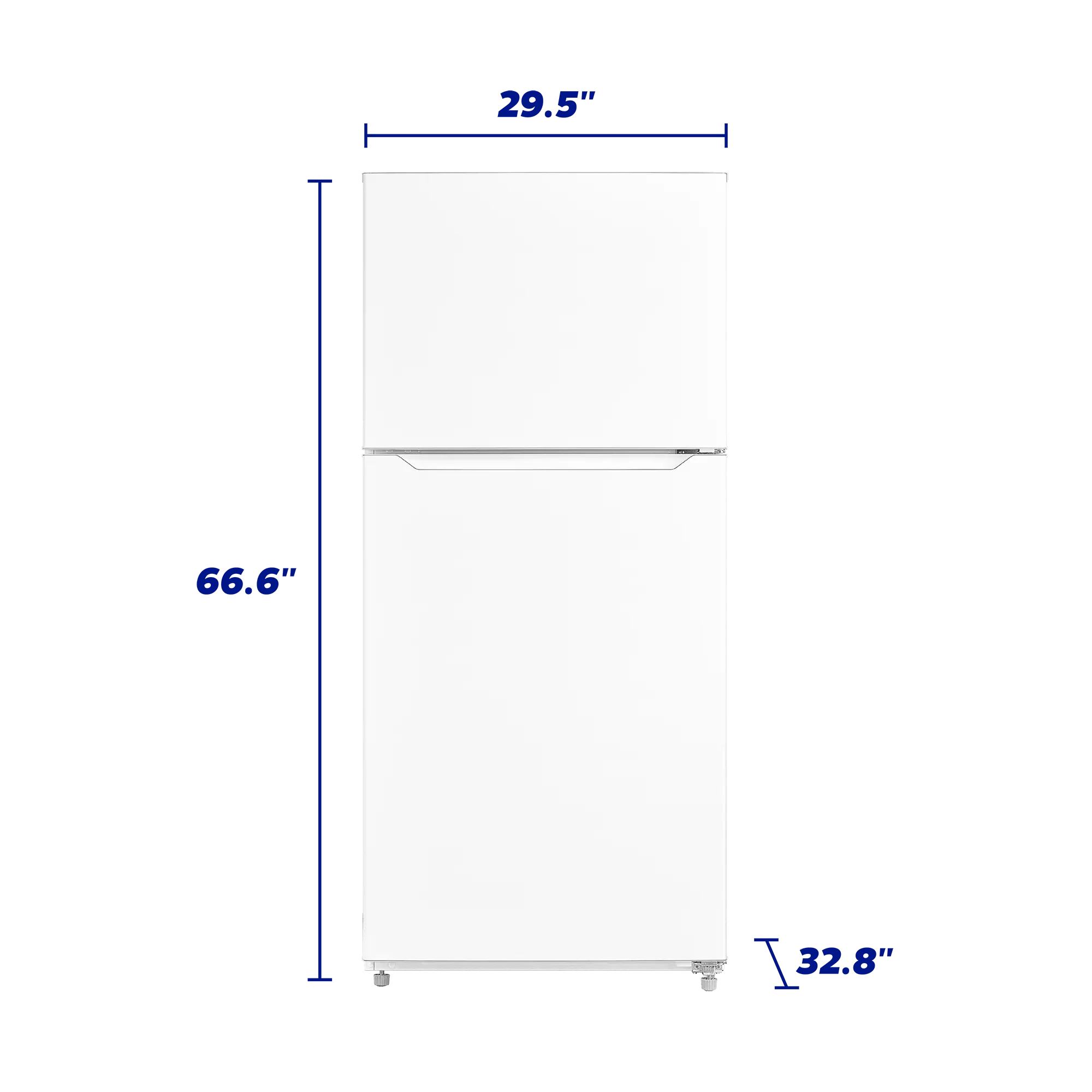 Element Appliance ERT21CSCW Element 20.5 Cu. Ft. Top Freezer Refrigerator - White - Image 10