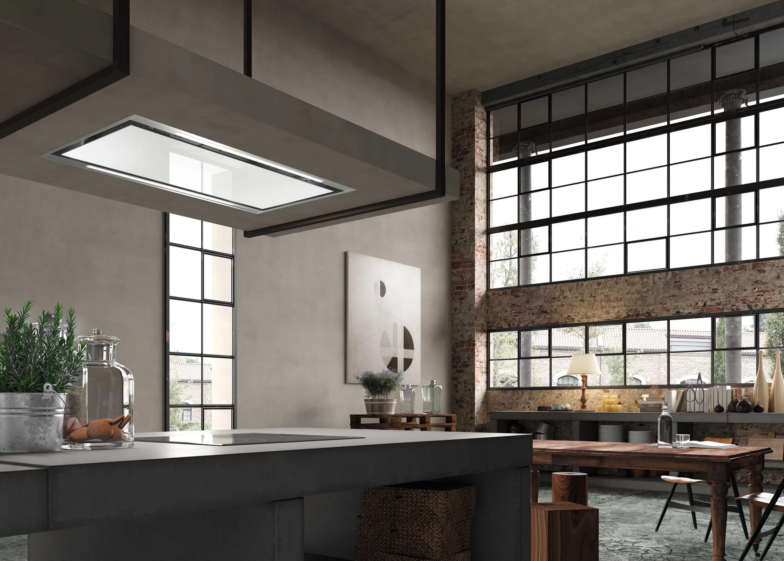 Faber STRTIS36WHV Stratus Ceiling 36X19 Wh Glass - Vam - 600/395/295 - Image 2