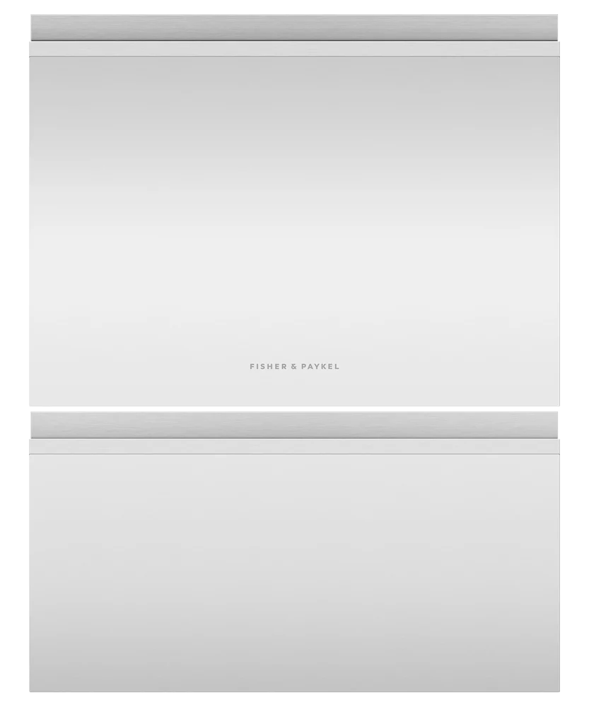 Fisher & Paykel ADDD24DTNX Door Panel For Integrated Double Dishdrawer™ Dishwasher, 24", Tall