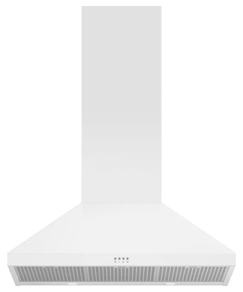 Fisher & Paykel HC36PCW1 Wall Range Hood, 36", Pyramid Chimney - Image 2