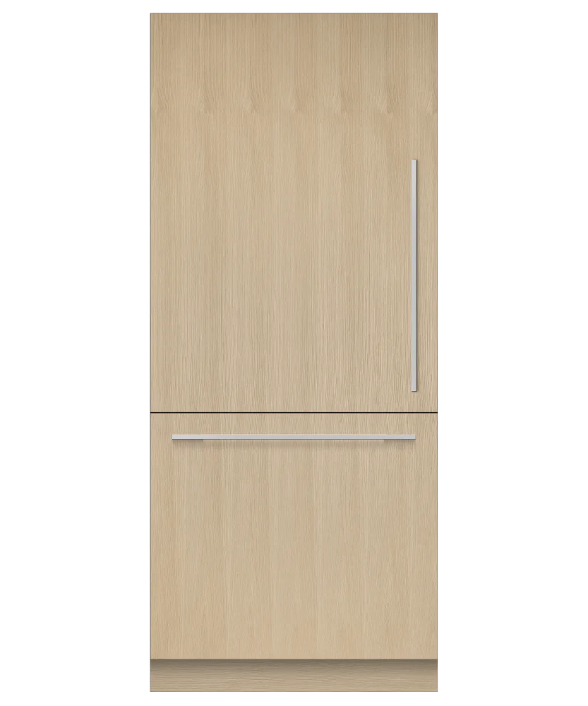 Fisher & Paykel RS3684WLUVE1 Integrated Refrigerator Freezer, 36", 19,2 Cu Ft, Ice & Water
