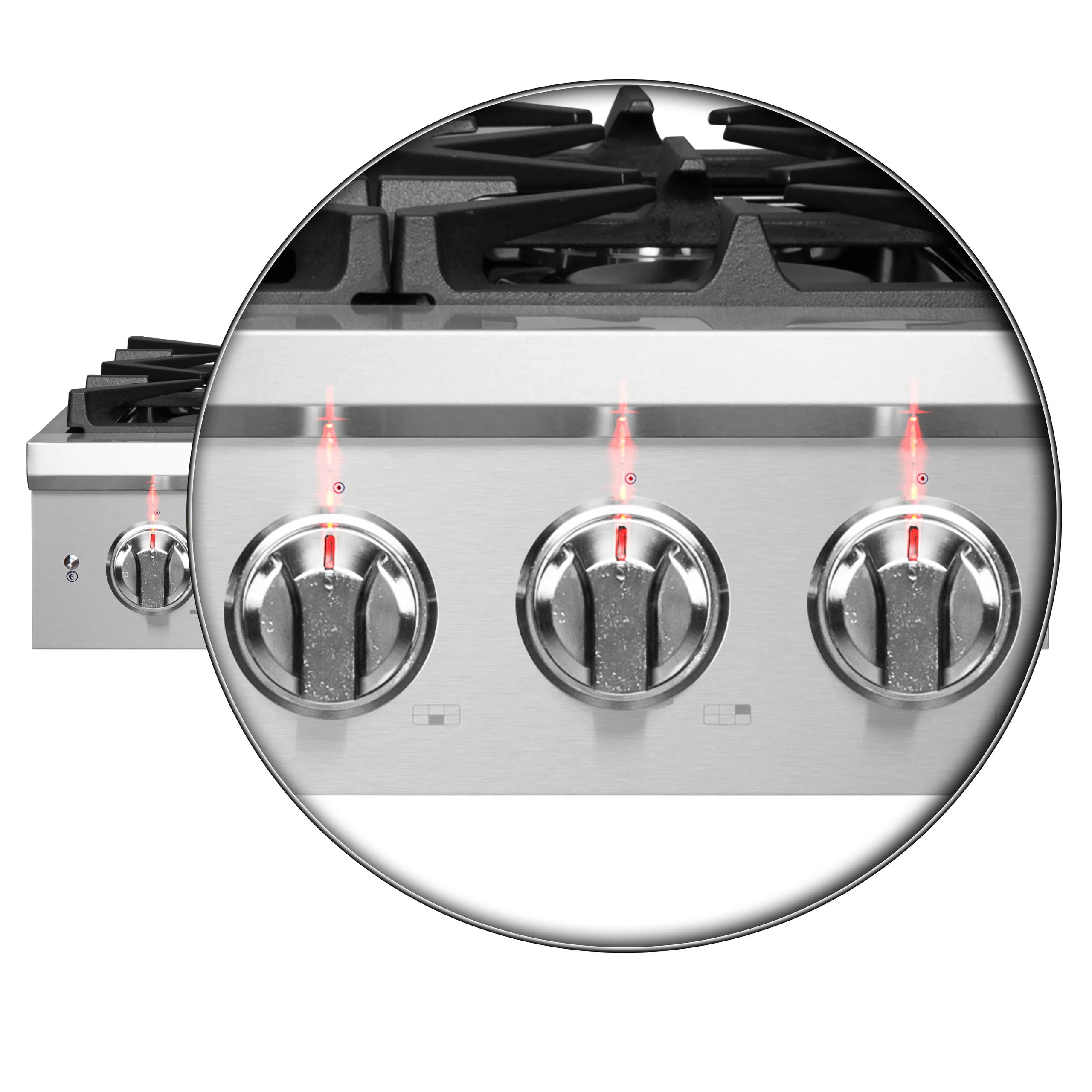 Forno FCTGS575136 Forno Spezia Alta Qualita 36" Pro-Style Gas Rangetop - Image 6