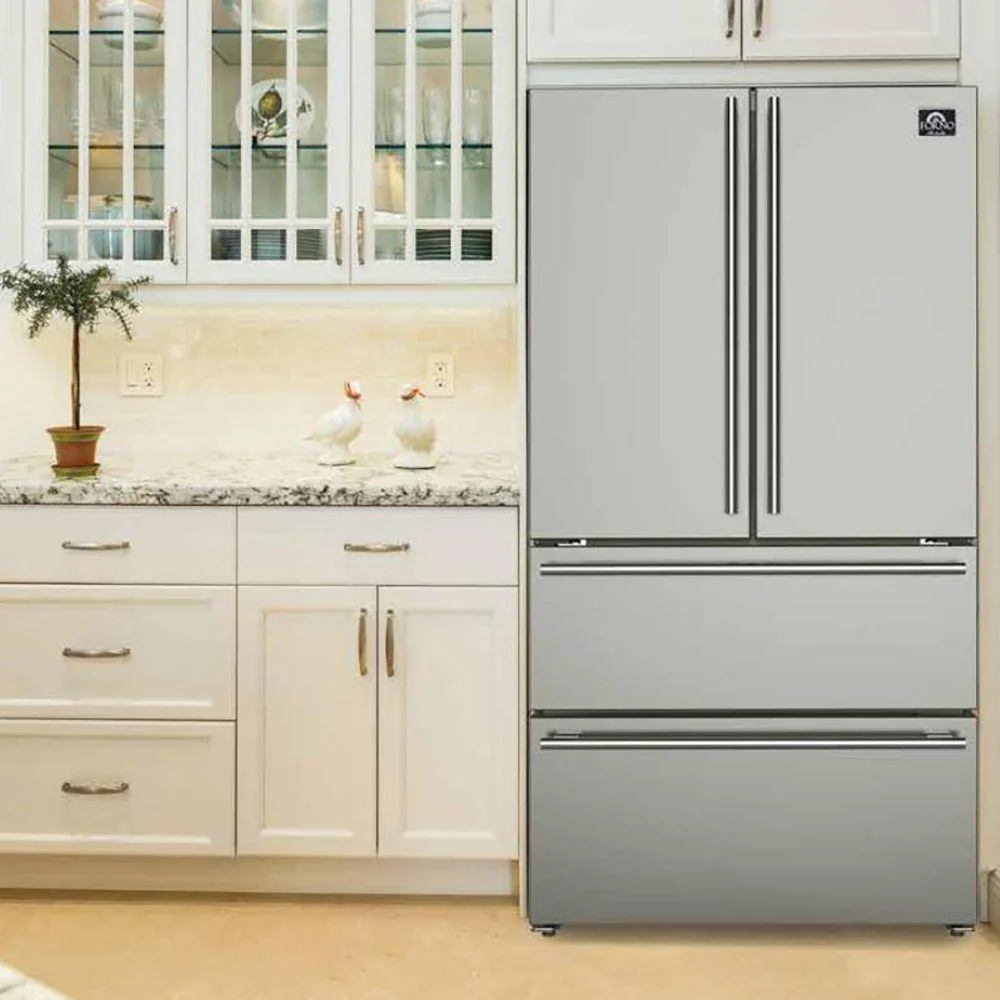Forno FFRBI182036SB Forno Moena 36" French Door 19.2 Cu.Ft. Stainless Steel Refrigerator - Image 19