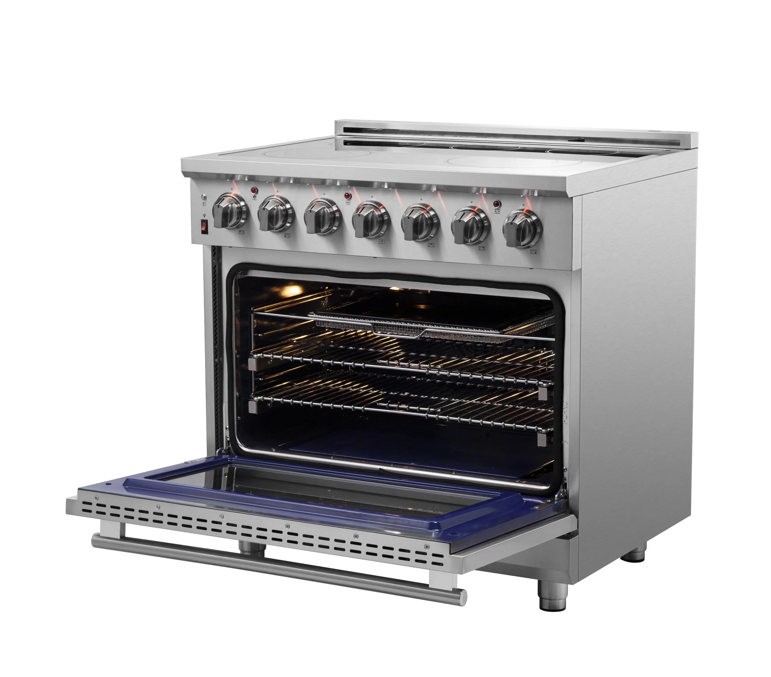 Forno FFSEL602036 Forno Massimo 36" Freestanding Chef _X000D_ Door Electric Range - Image 13
