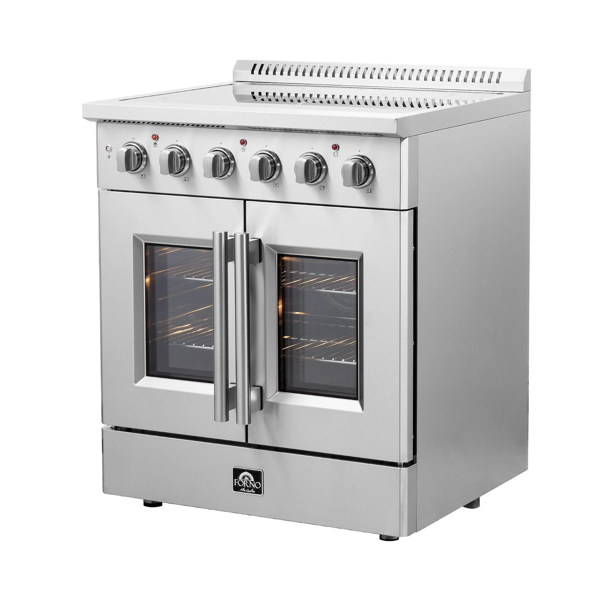 Forno FFSEL691730 Forno Galiano 30" Freestanding French Door Electric Range - Image 2