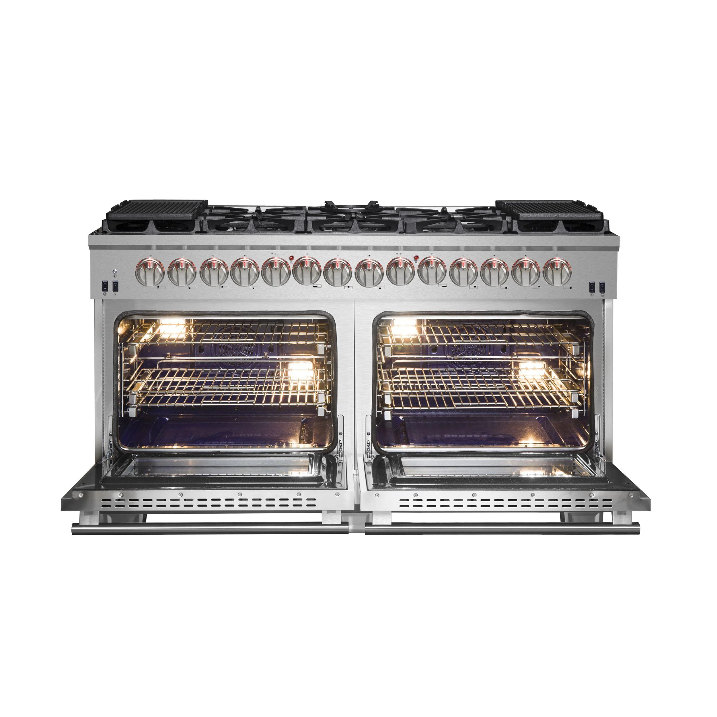 Forno FFSGS618760 Forno Capriasca 60" Freestanding Dual Fuel Range - Image 4