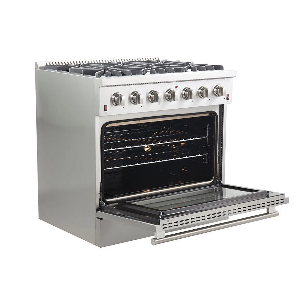 Forno FFSGS624436 Forno Galiano - 36" Freestanding Gas Range - Image 4