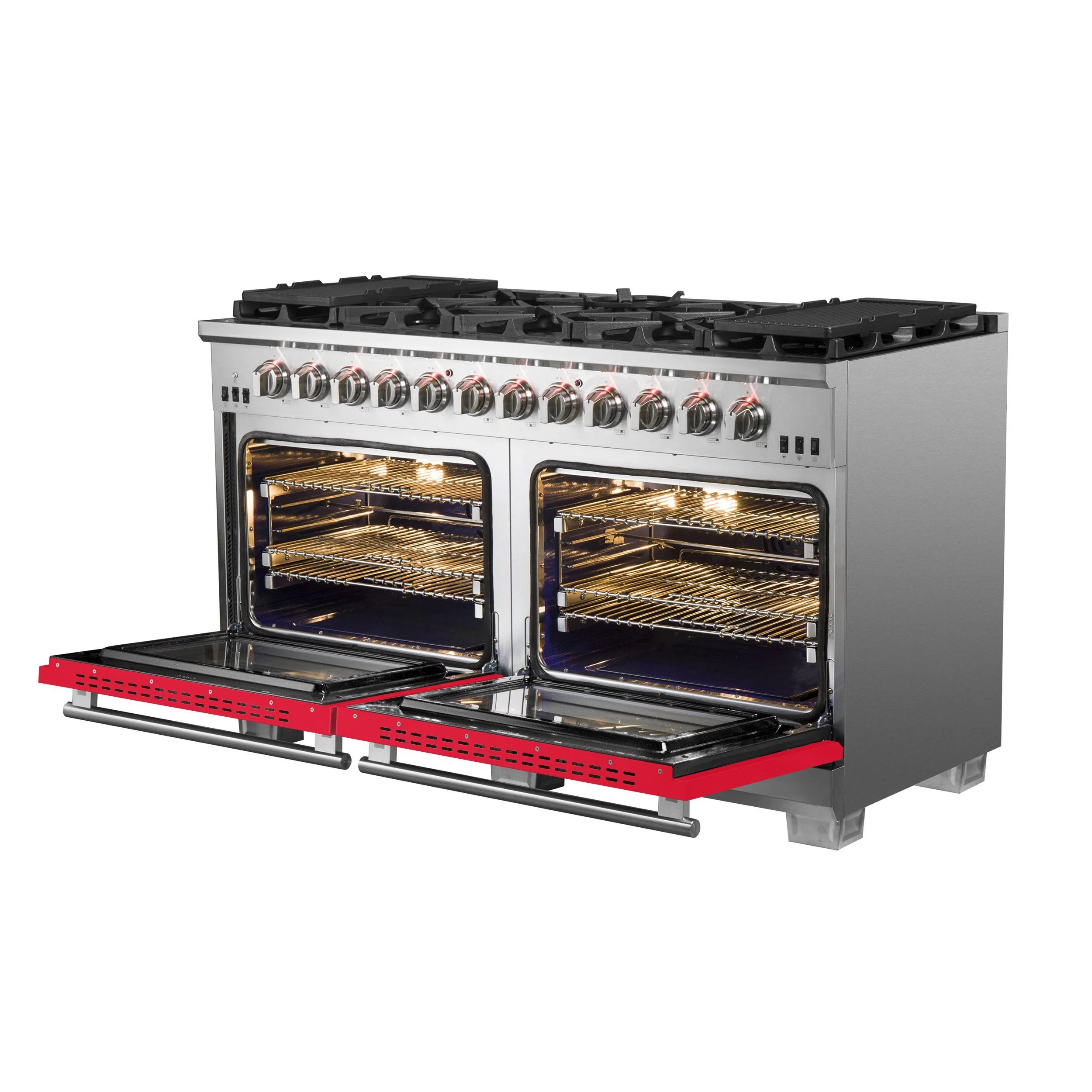 Forno FFSGS626060 Forno Capriasca 60" Freestanding Gas Range - Image 22