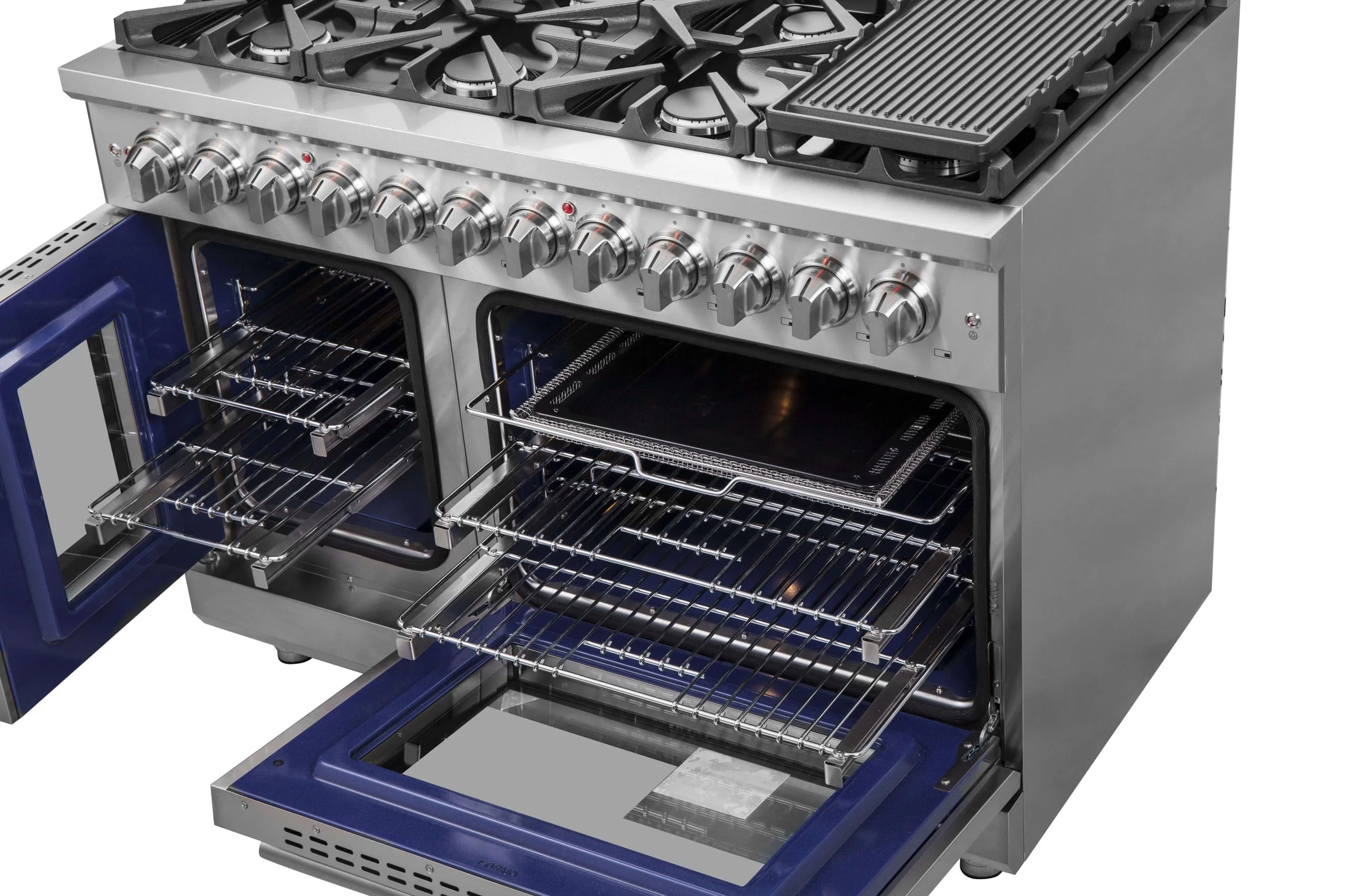Forno FFSGS632548 Forno Massimo 48" Freestanding French Door Dual Fuel Range - Image 13
