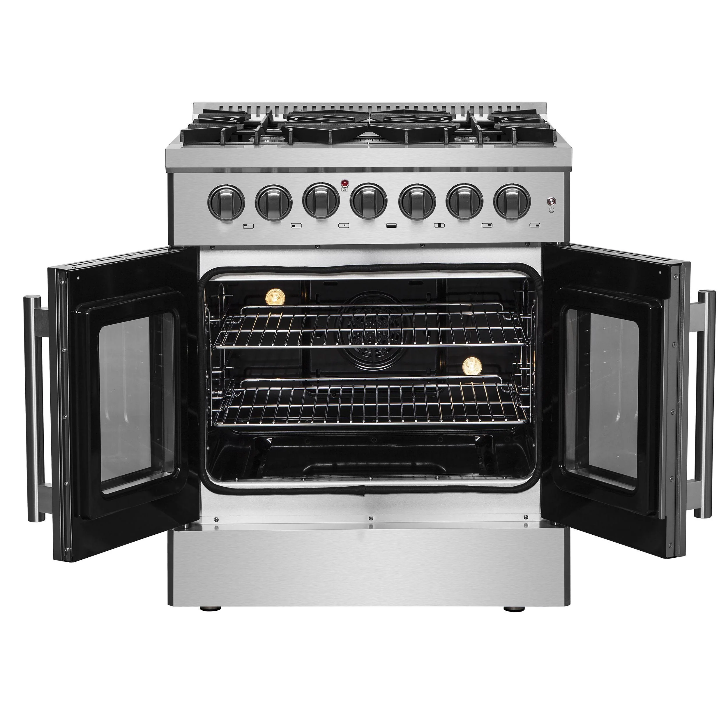 Forno FFSGS635630 Forno Galiano 30" Freestanding French Door Dual Fuel Range - Image 11