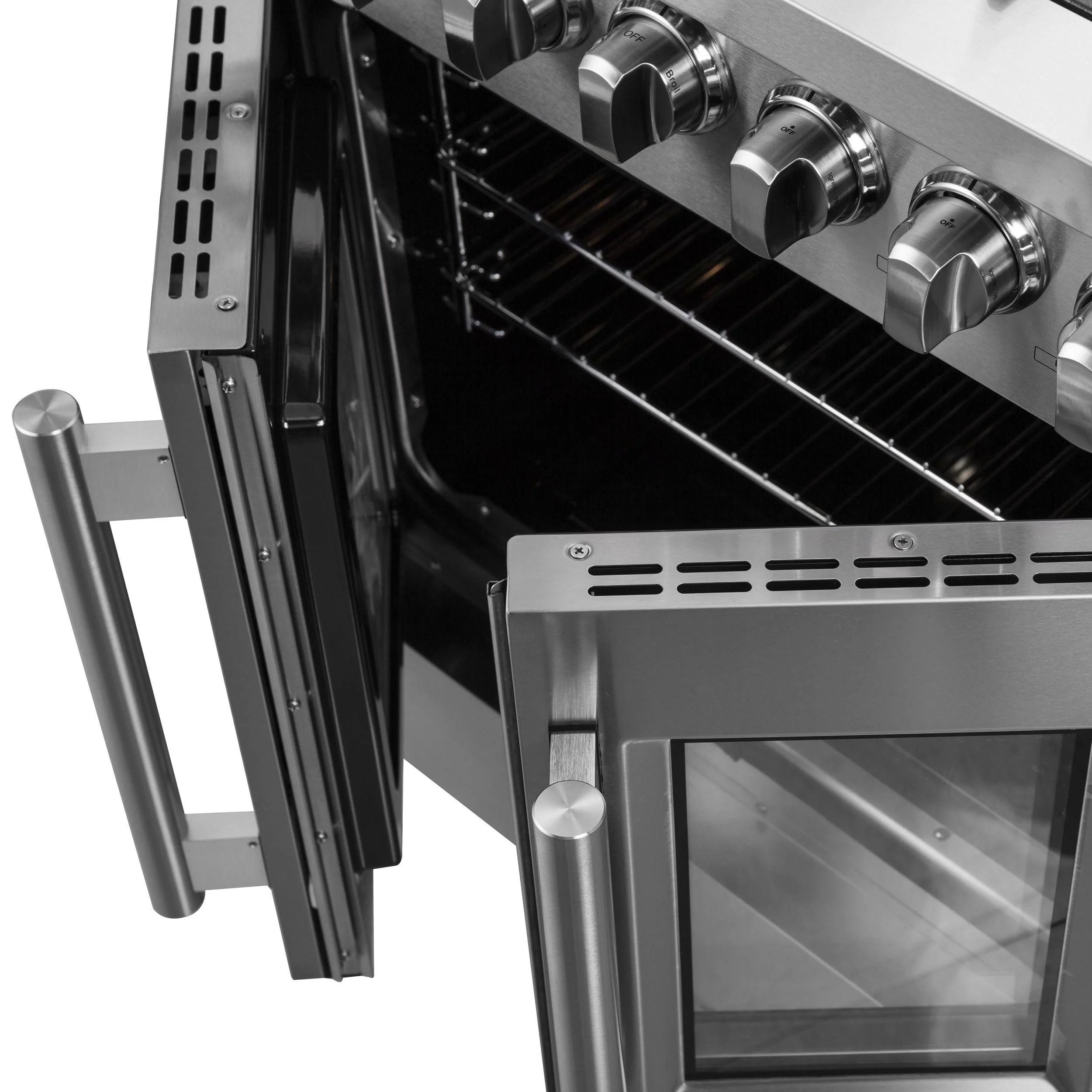 Forno FFSGS635630 Forno Galiano 30" Freestanding French Door Dual Fuel Range - Image 6