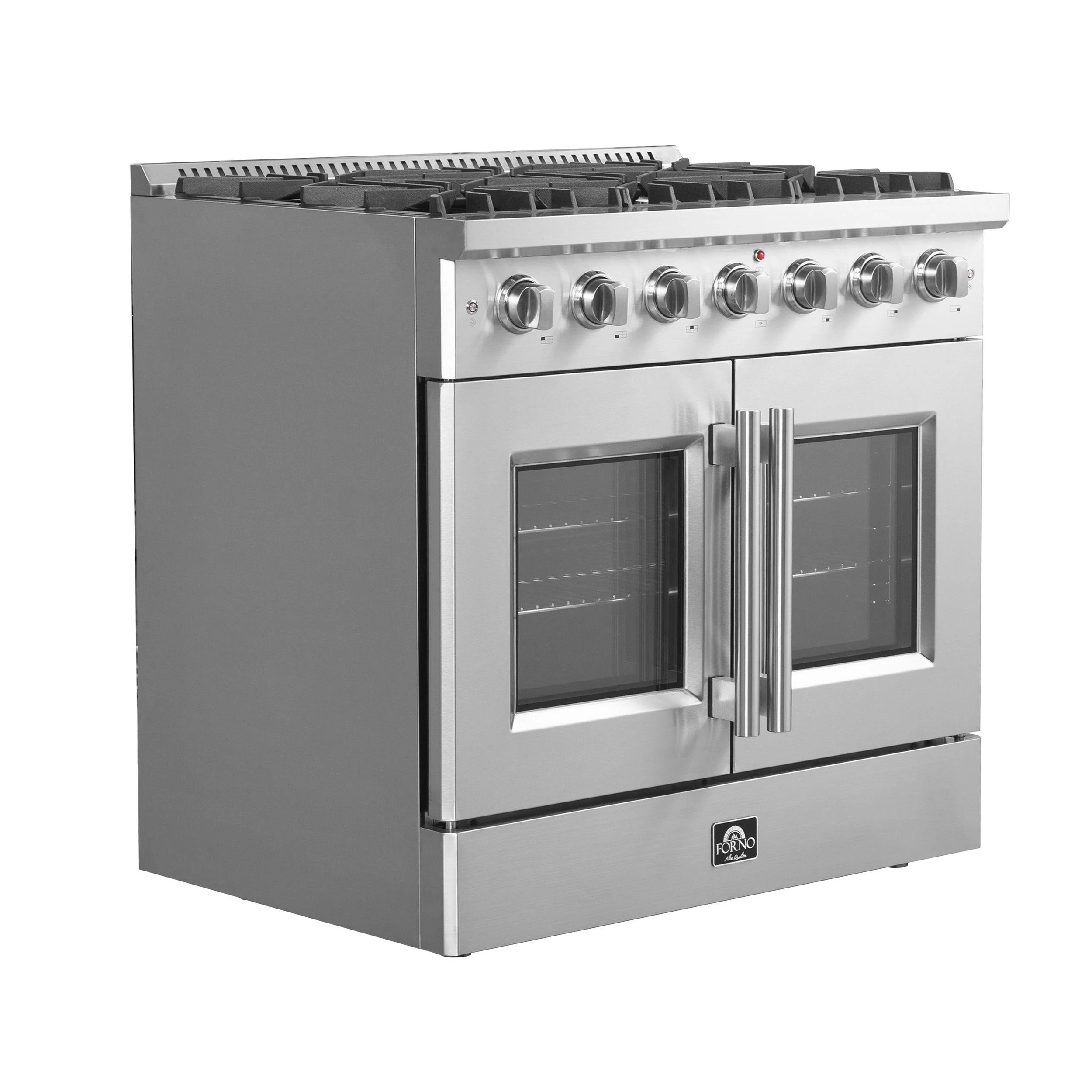 Forno FFSGS644436 Forno Galiano 36" Freestanding French Door Gas Range - Image 3