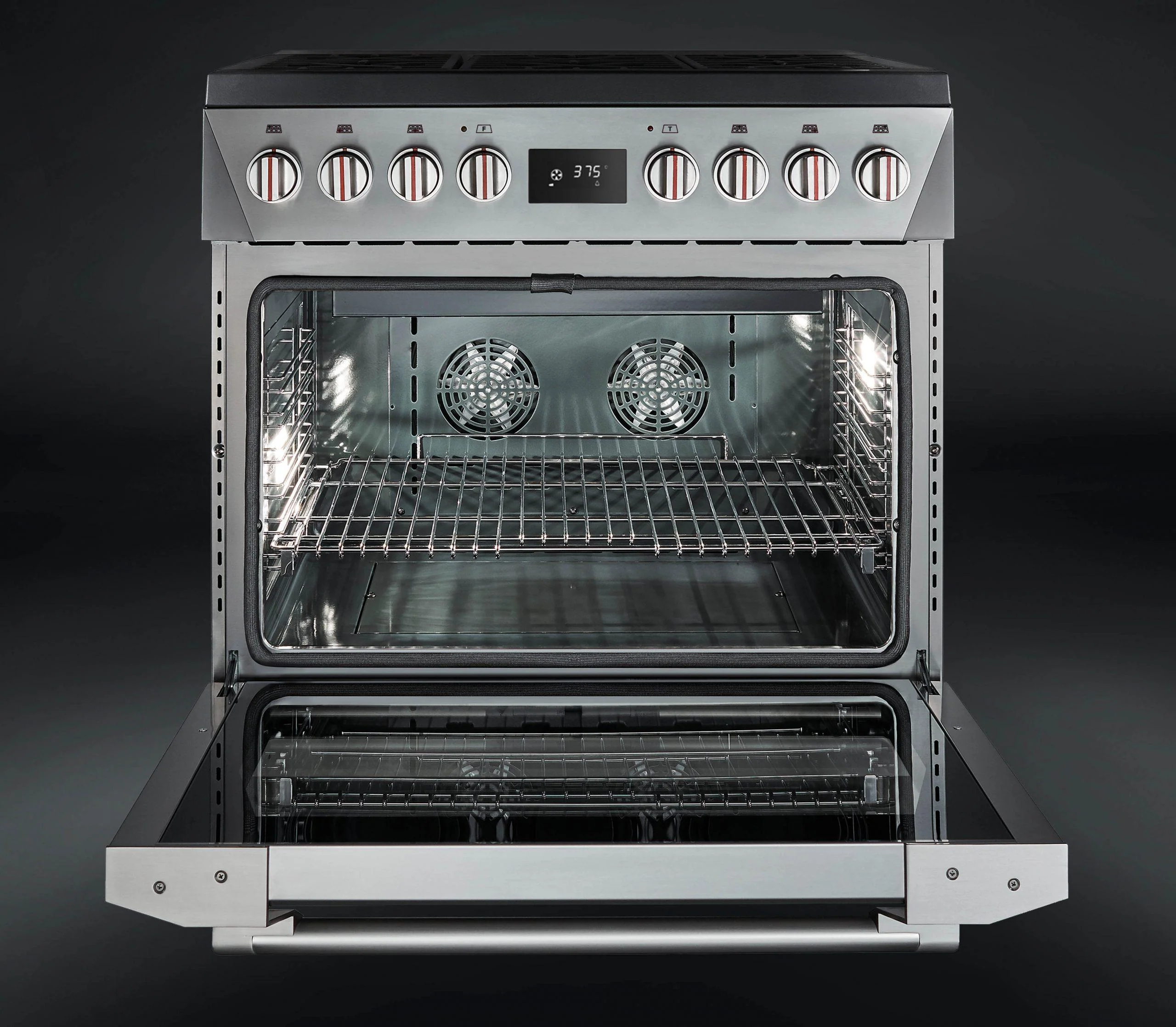 Forzacucina FR366DF 36" Professional Dual Fuel Range - Image 4