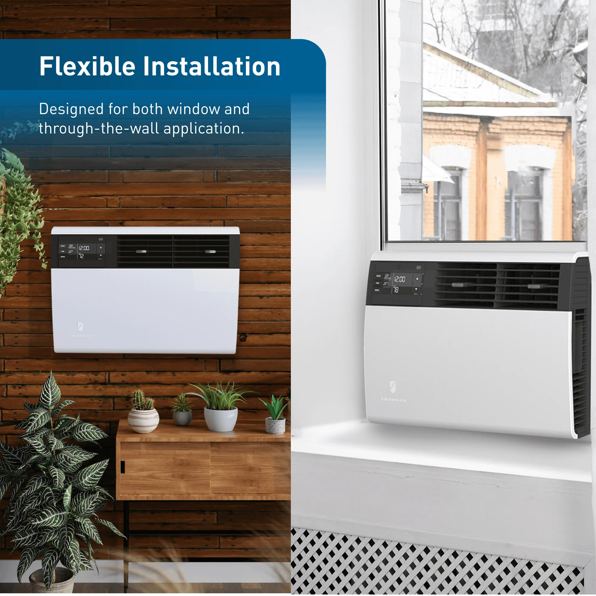 Friedrich KCVQ08B10A Friedrich K Hl Inverter 8,000 Btu 115V Smart Window/Wall Air Conditioner - Cool Only - Image 9