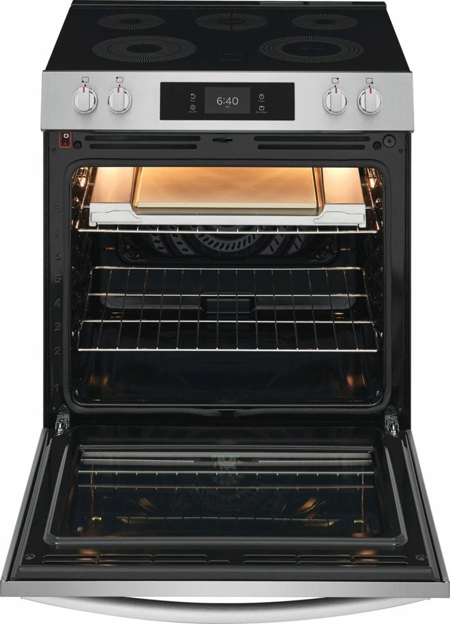 Frigidaire GCFE3070BF 30" Electric Range With Stone-Baked Pizza - Image 25