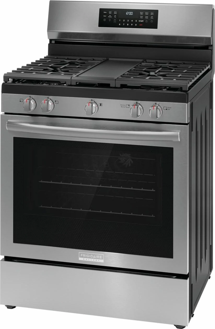 Frigidaire GCRG3060BF Frigidaire Gallery 30" Rear Control Gas Range With Total Convection - Image 8