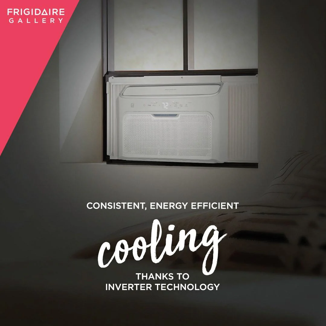 Frigidaire GHWQ083WC1 Frigidaire Gallery 8,000 Btu Inverter Quiet Temp Smart Room Air Conditioner - Image 8