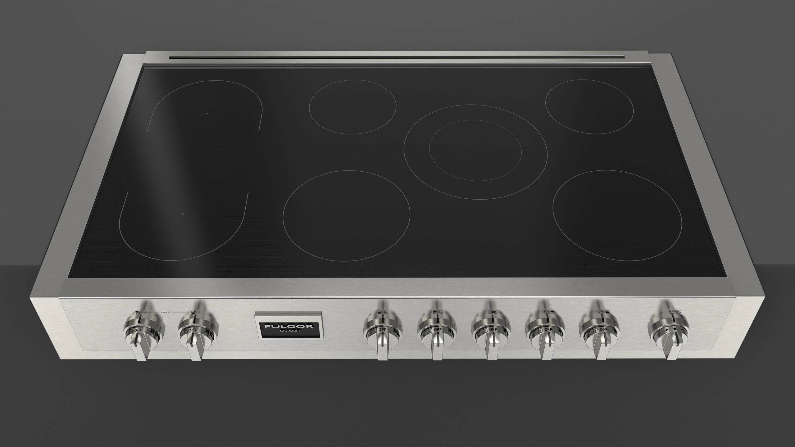 Fulgor Milano F6IRT487S1 Sofia 48 Pro Induction Rangetop - All Glass - Image 4