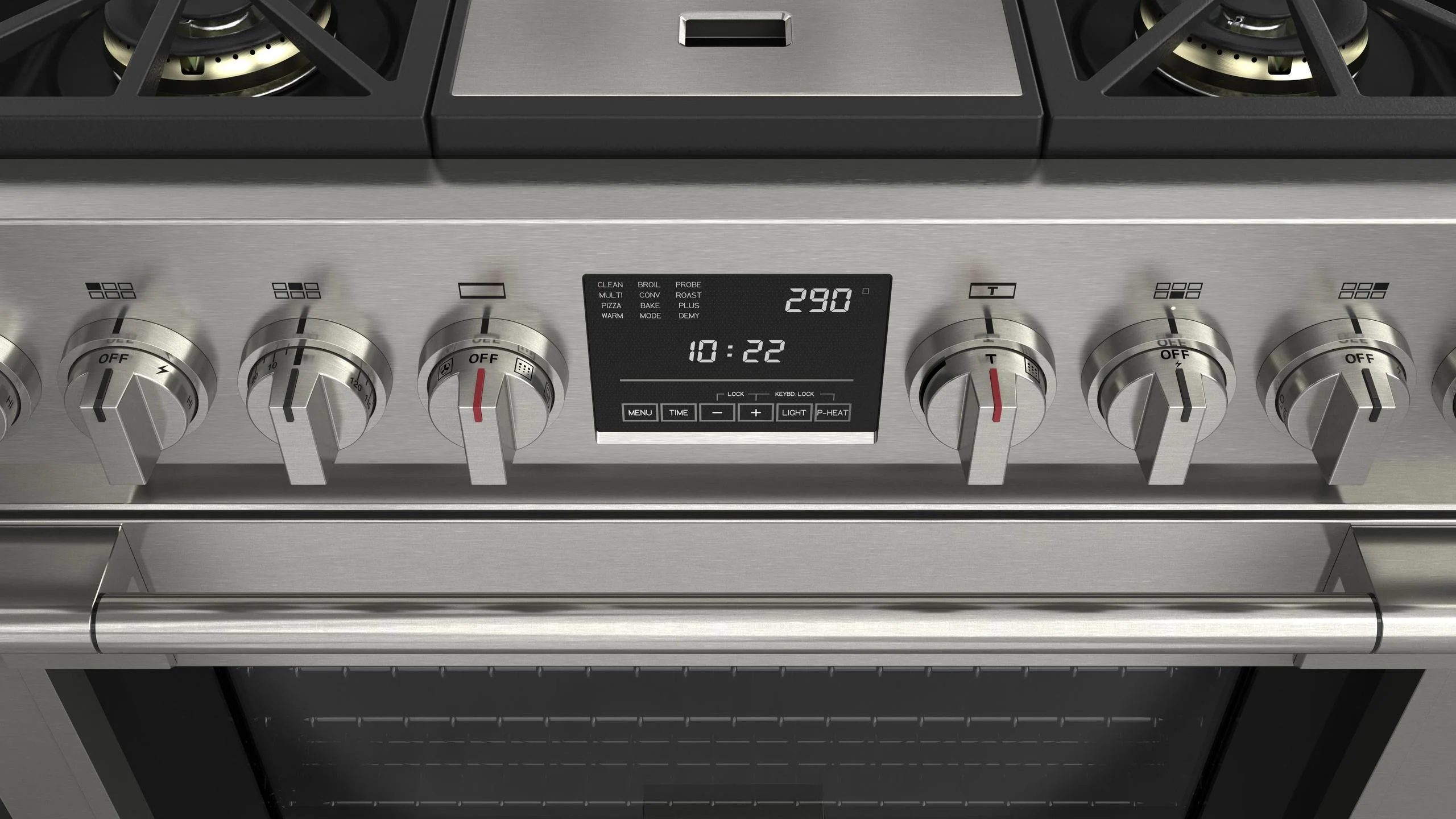 Fulgor Milano F6PDF364GS1 36 Dual Fuel Pro Range With Griddle - Image 15