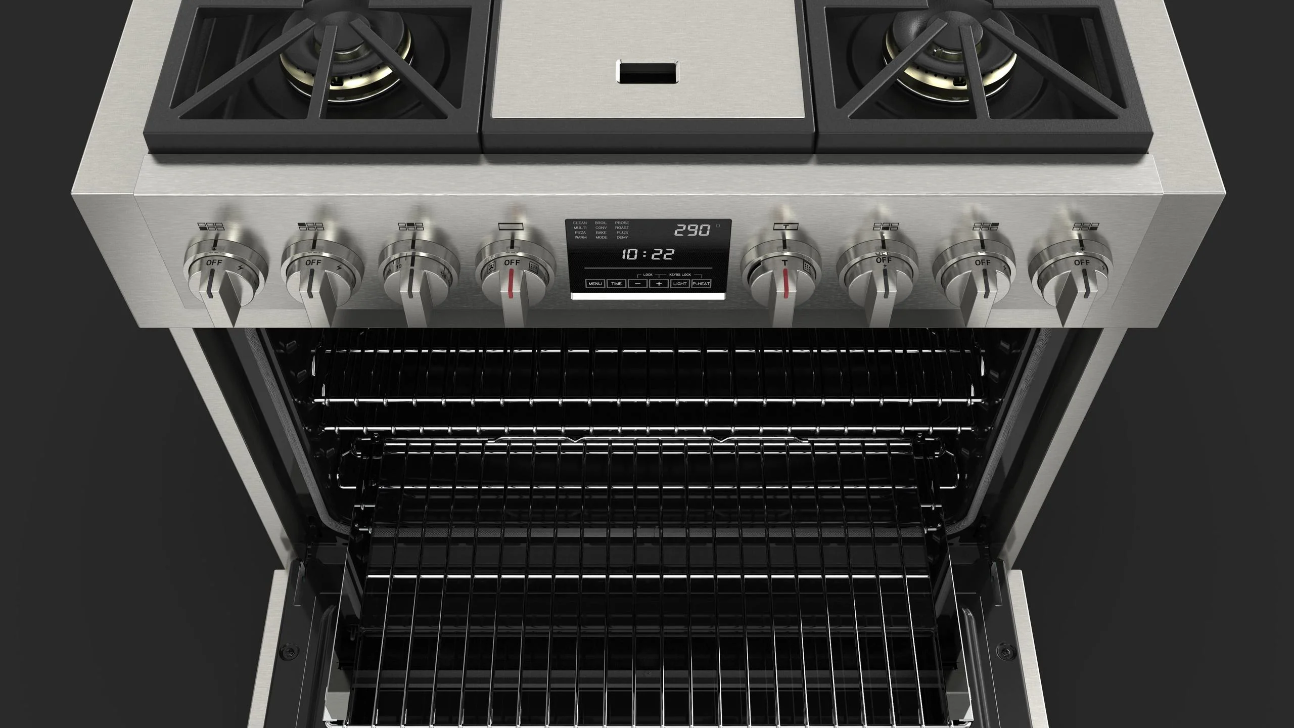 Fulgor Milano F6PDF364GS1 36 Dual Fuel Pro Range With Griddle - Image 19