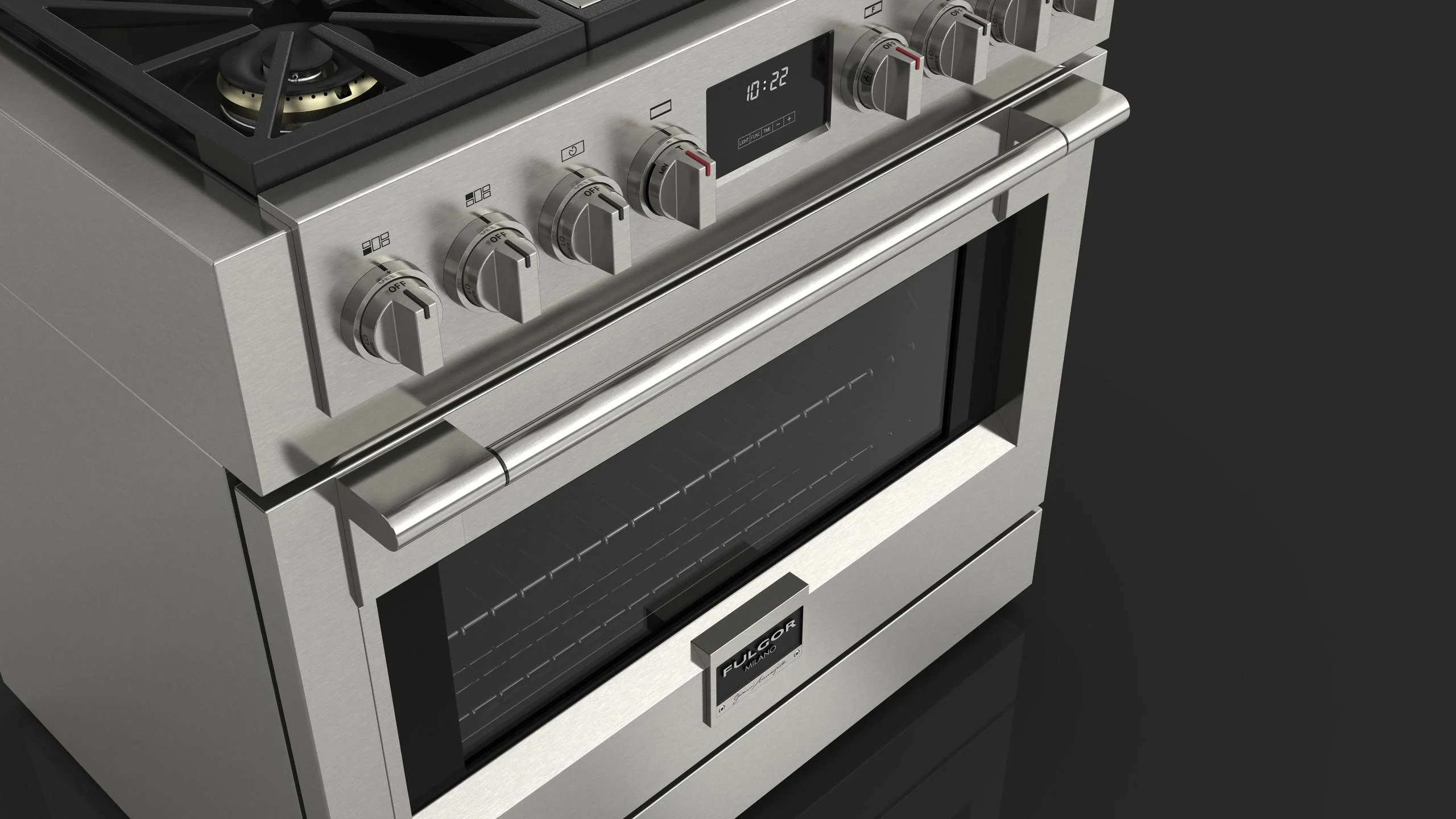 Fulgor Milano F6PGR364GS2 Sofia 36 Pro All Gas Range With Griddle - Image 12