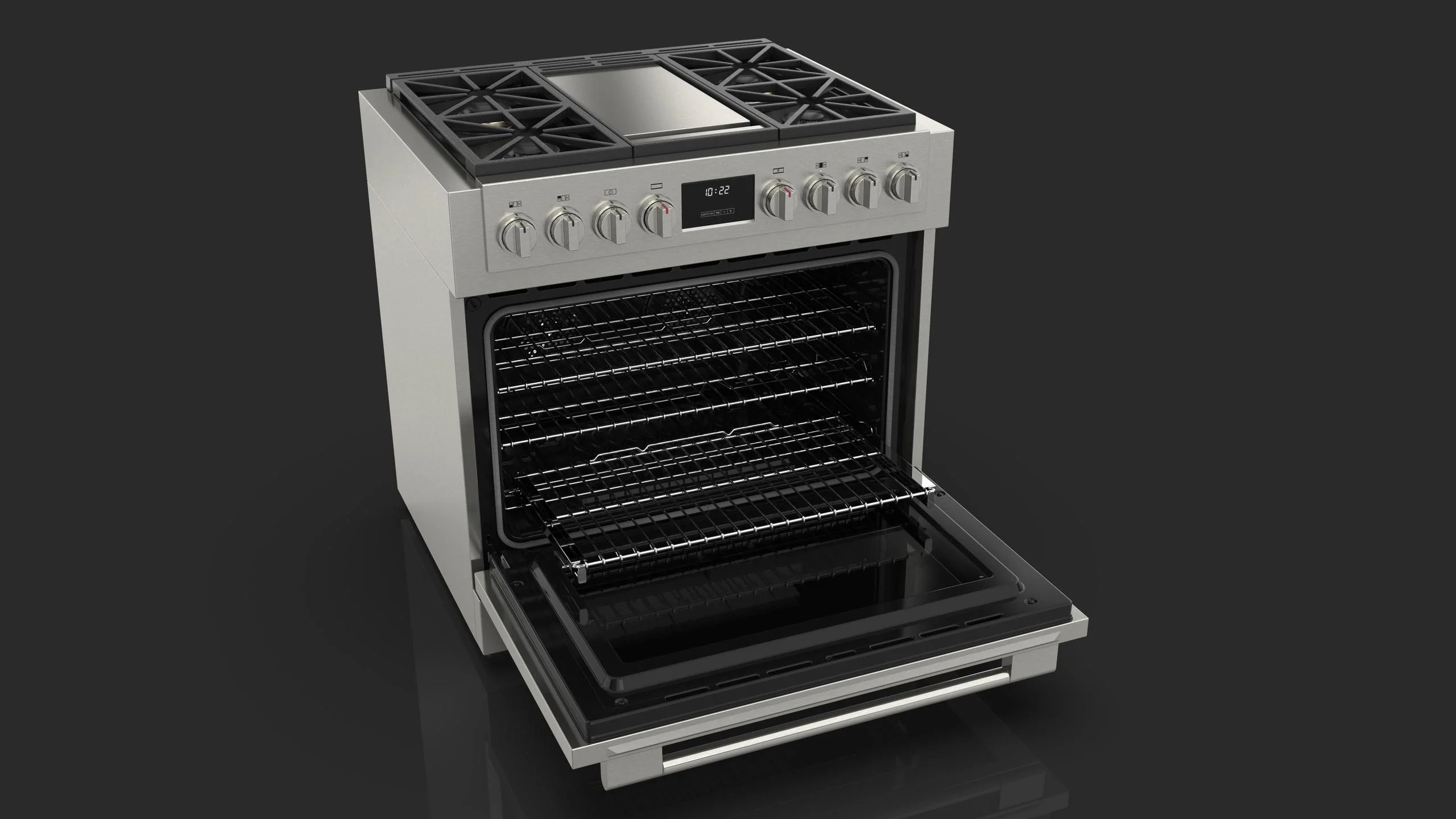 Fulgor Milano F6PGR364GS2 Sofia 36 Pro All Gas Range With Griddle - Image 3