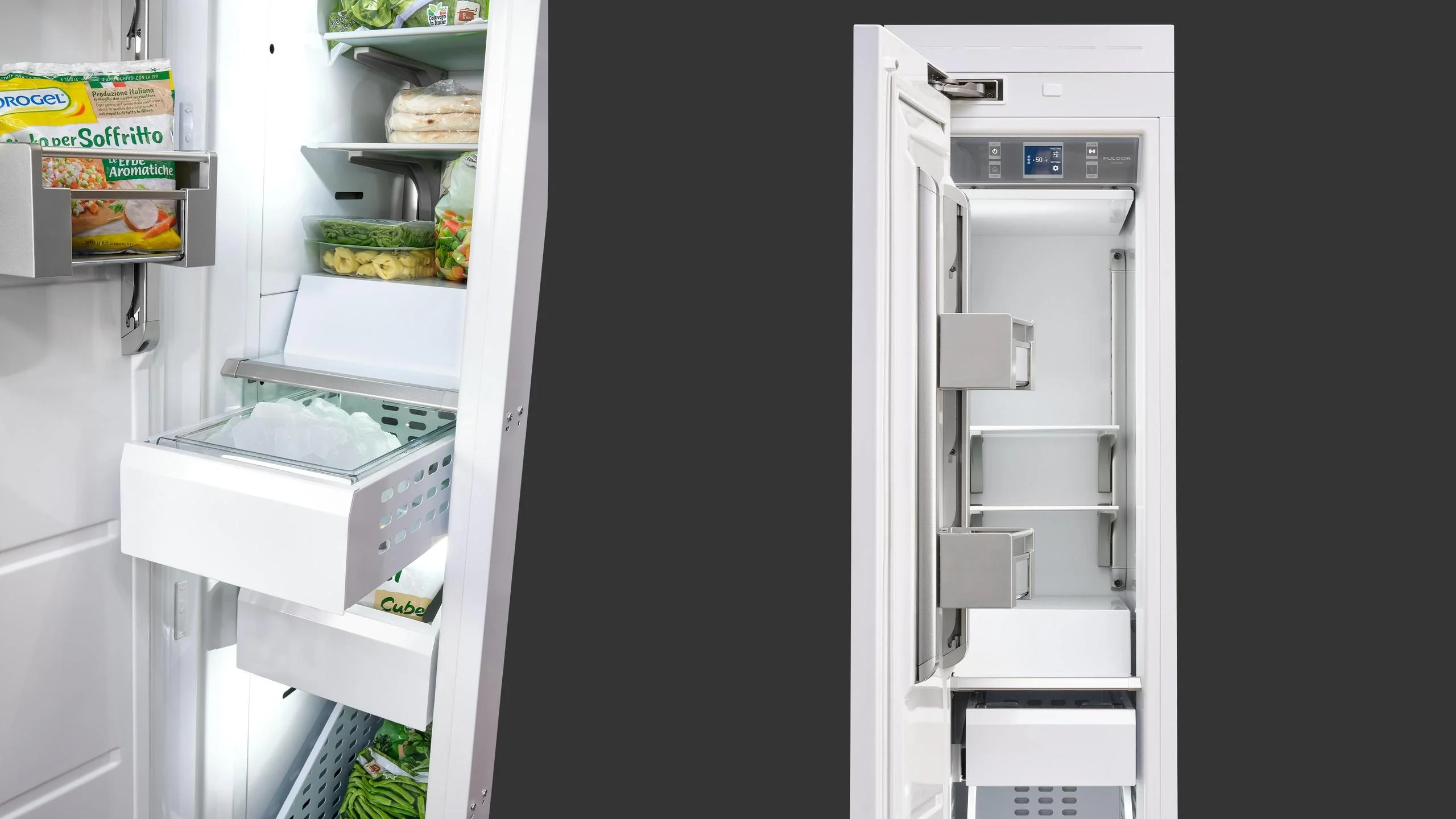 Fulgor Milano F7IFC18O1L 18" Built-In Freezer Column - Image 4