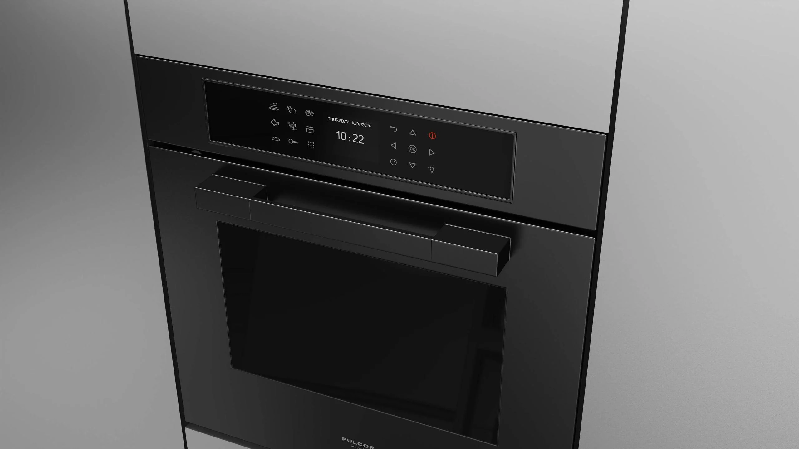 Fulgor Milano F7MSP24MB1 24" Touch Control Self-Clean Oven - Image 7