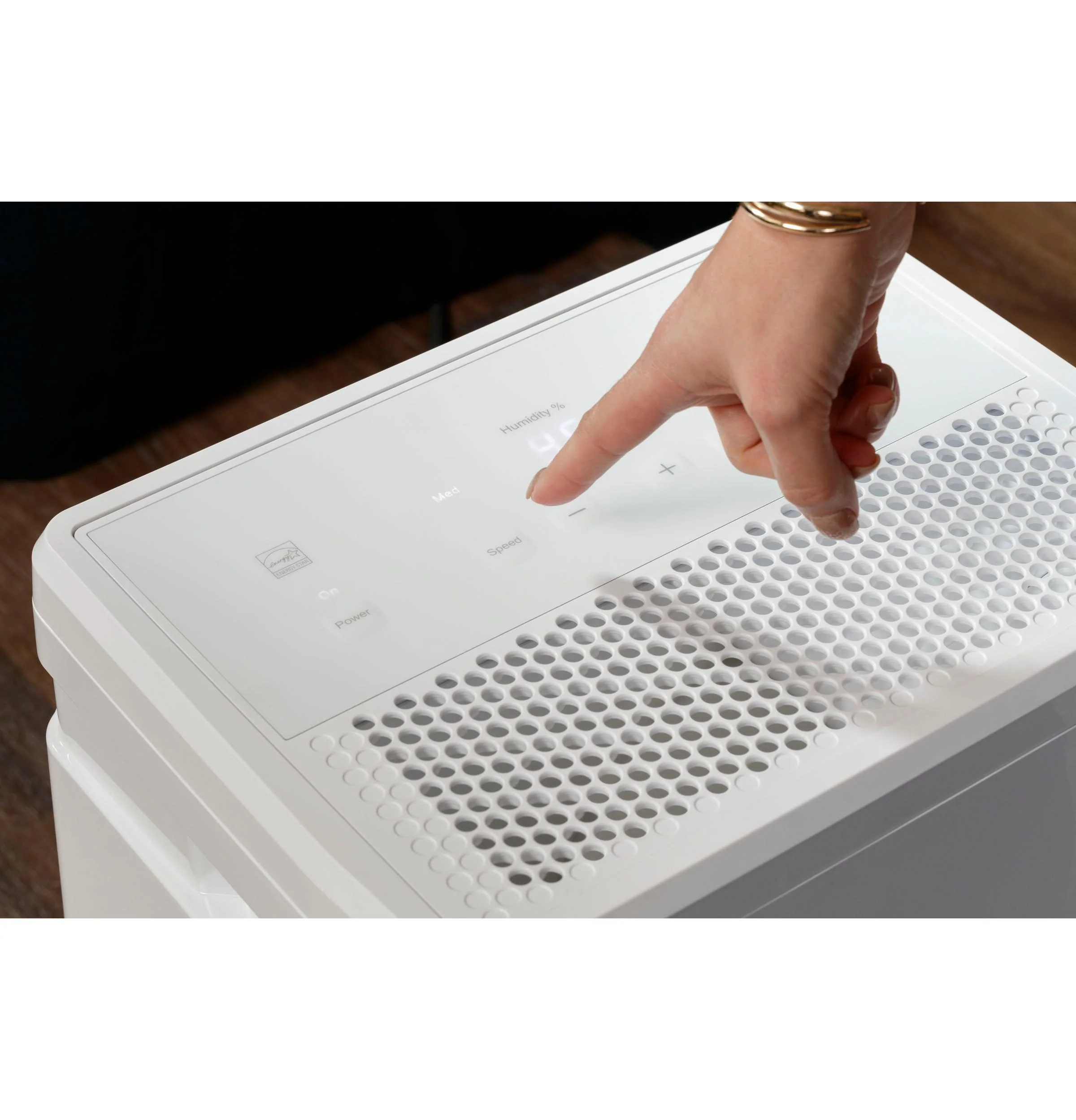 Ge Appliances ADHR35LB Ge® 35 Pint Energy Star® Portable Dehumidifier With Smart Dry For Very Damp Spaces - Image 7
