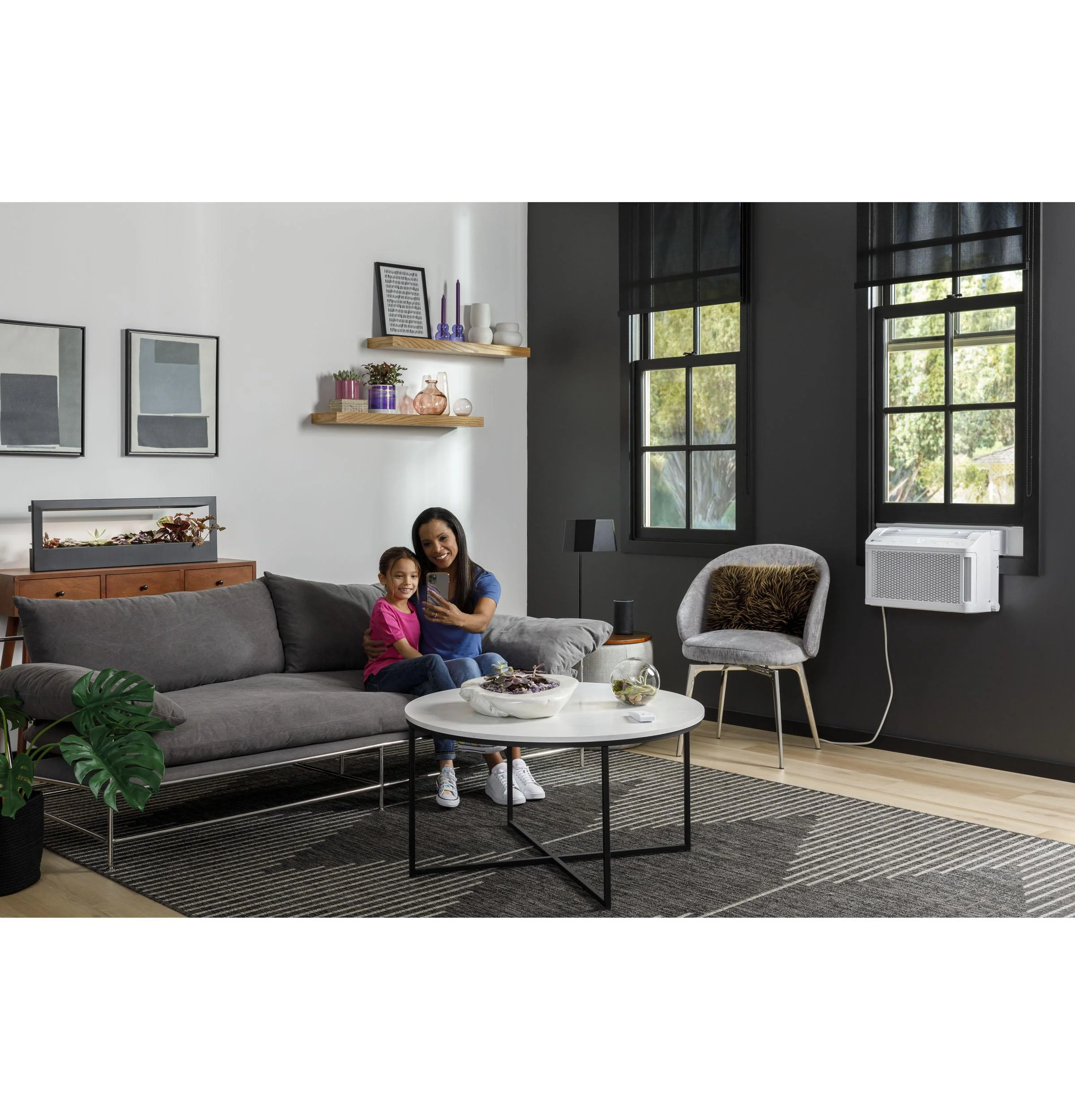 Ge Appliances AHTT06BC Ge Profile Clearview™ 6,100 Btu Smart Ultra Quiet Window Air Conditioner For Small Rooms Up To 250 Sq. Ft. - Image 3