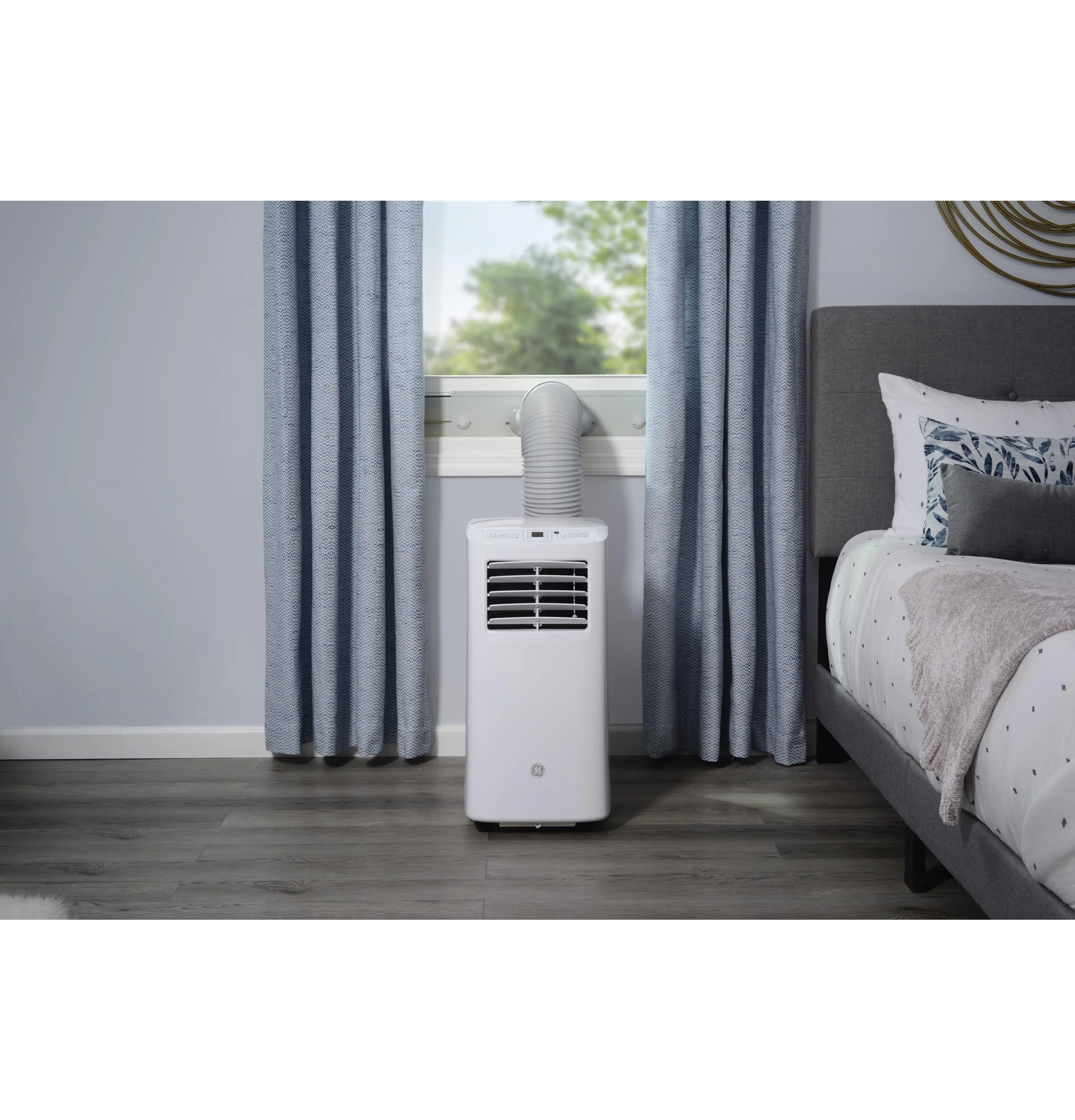 Ge Appliances APFD05JASW Ge® 5,100 Btu Portable Air Conditioner With Dehumidifier And Remote, White - Image 7