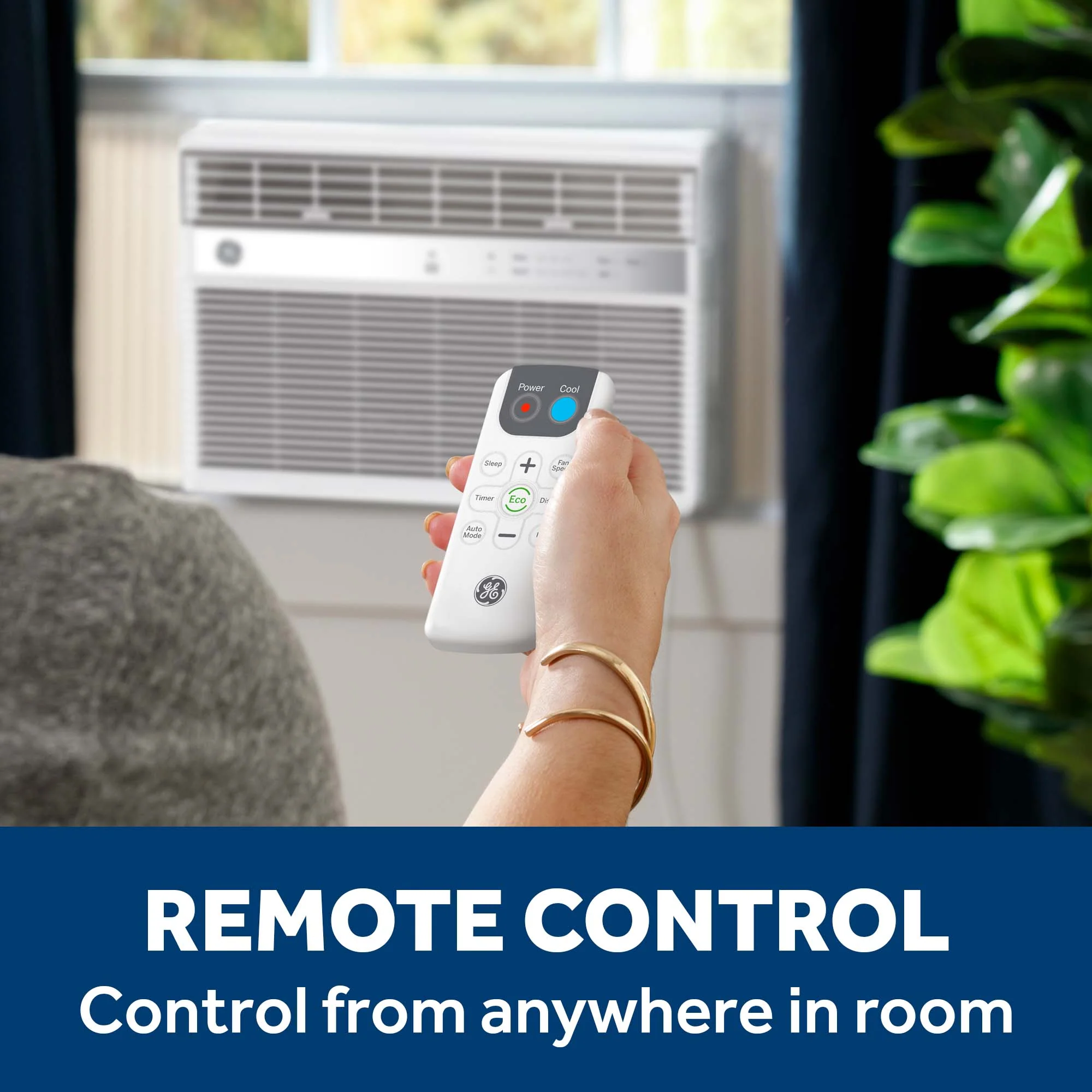 Ge Appliances AWES10WWF Ge® 10,000 Btu Smart Electronic Window Air Conditioner For Medium Rooms Up To 450 Sq. Ft. - Image 7