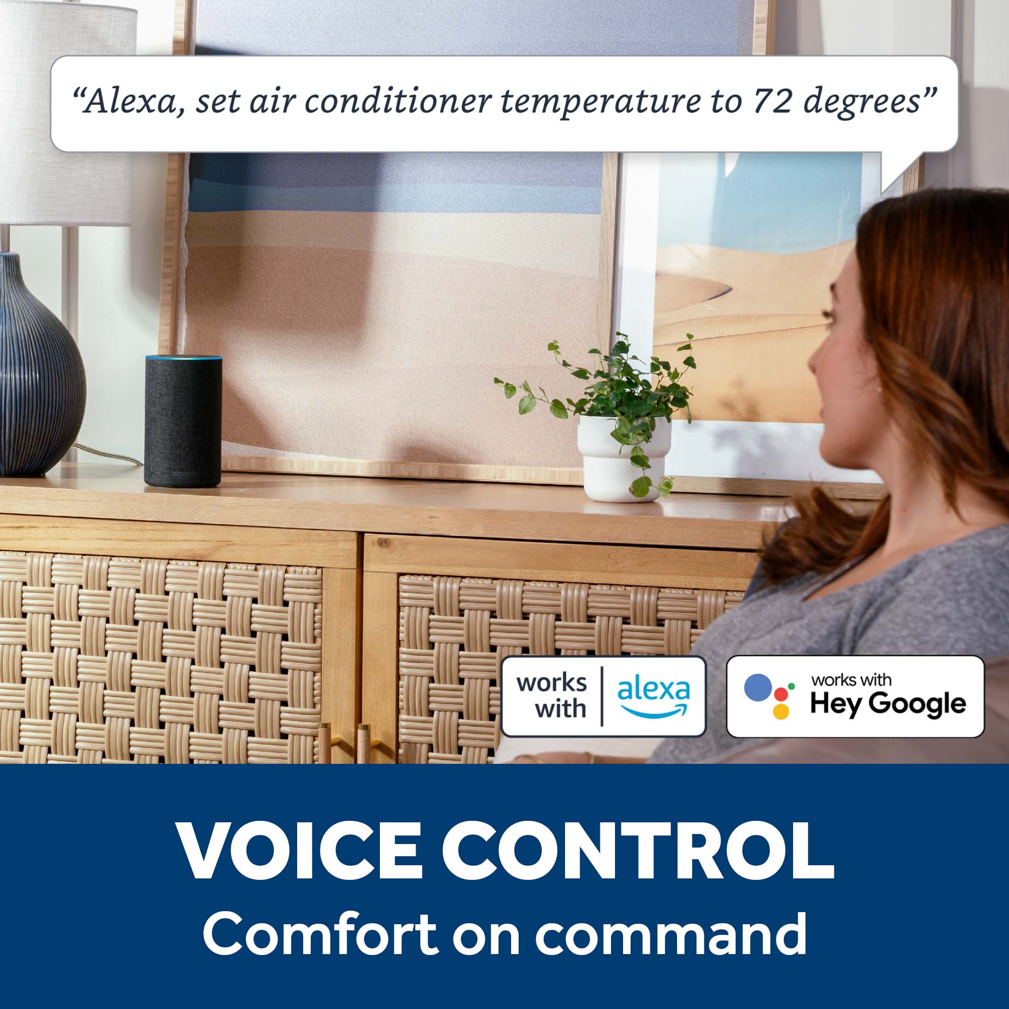 Ge Appliances AWGH18WWF Ge® 18,000 Btu Smart Heat/Cool Electronic Window Air Conditioner For Extra-Large Rooms Up To 1000 Sq. Ft. - Image 6