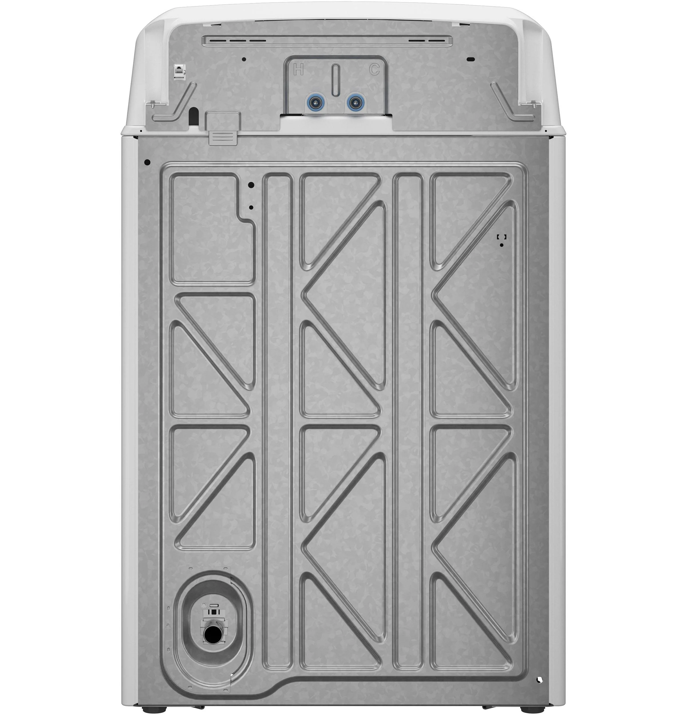 Ge Appliances ETW485ASWWB Ge® 4.5 Cu. Ft. Capacity Washer With Spanish Panel And Wash Modes Soak And Power - Image 6