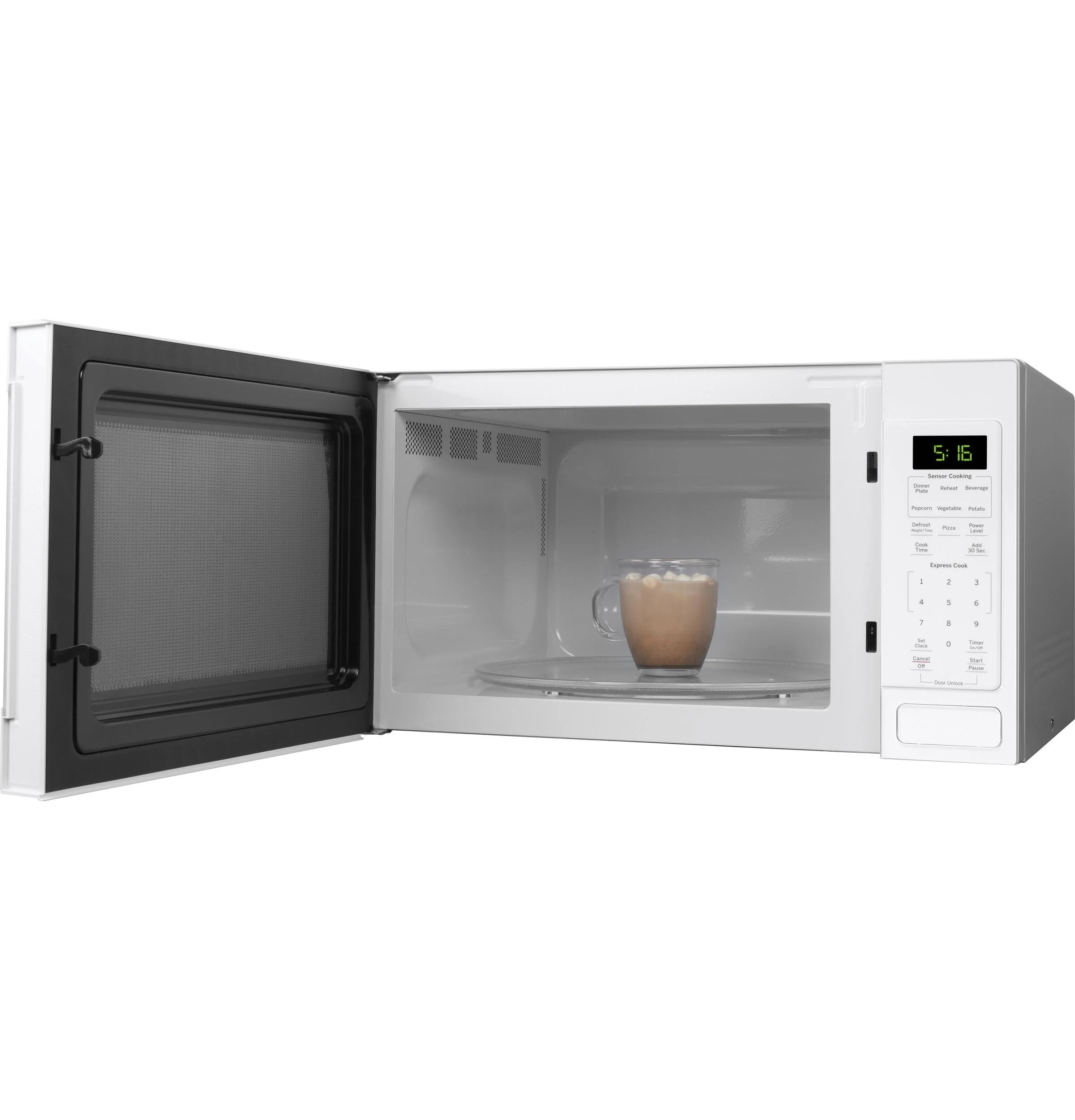Ge Appliances GCST16S1WWW Ge® 1.6 Cu. Ft. Countertop Microwave Oven - Image 4