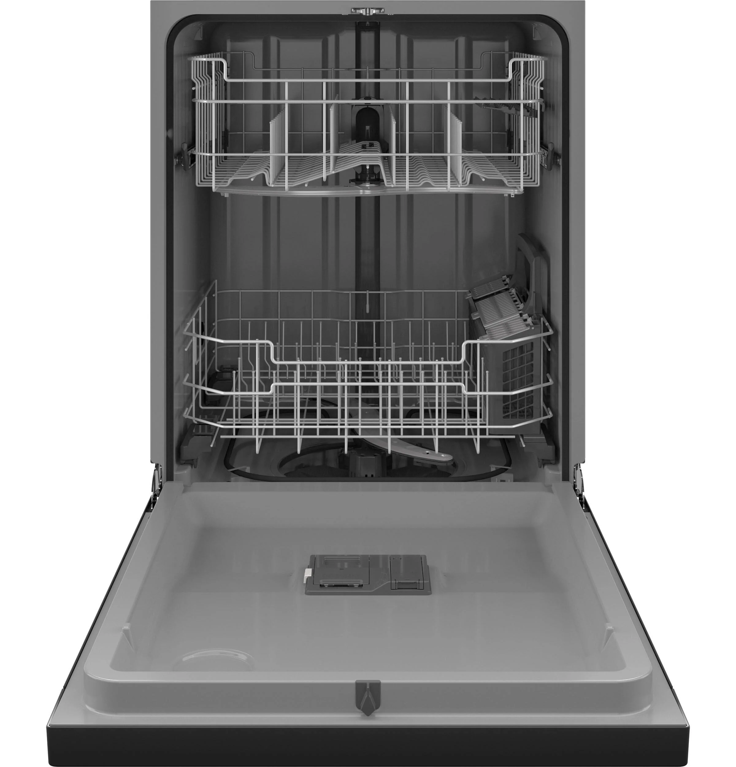Ge Appliances GDF550PGRBB Ge® Front Control With Plastic Interior Dishwasher With Sanitize Cycle & Dry Boost - Image 2