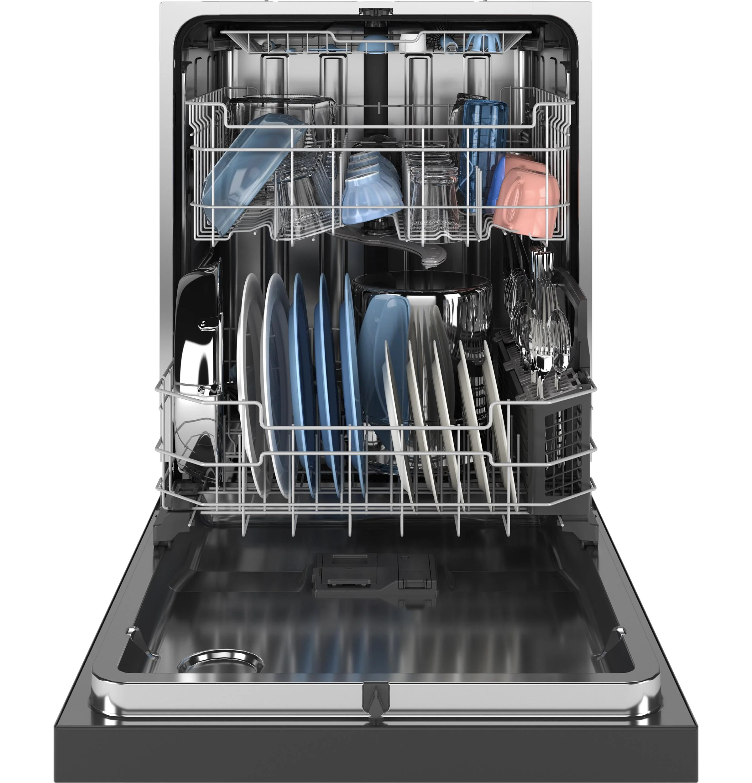 Ge Appliances GDF650SYVFS Ge® Front Control With Stainless Steel Interior Dishwasher With Sanitize Cycle - Image 4