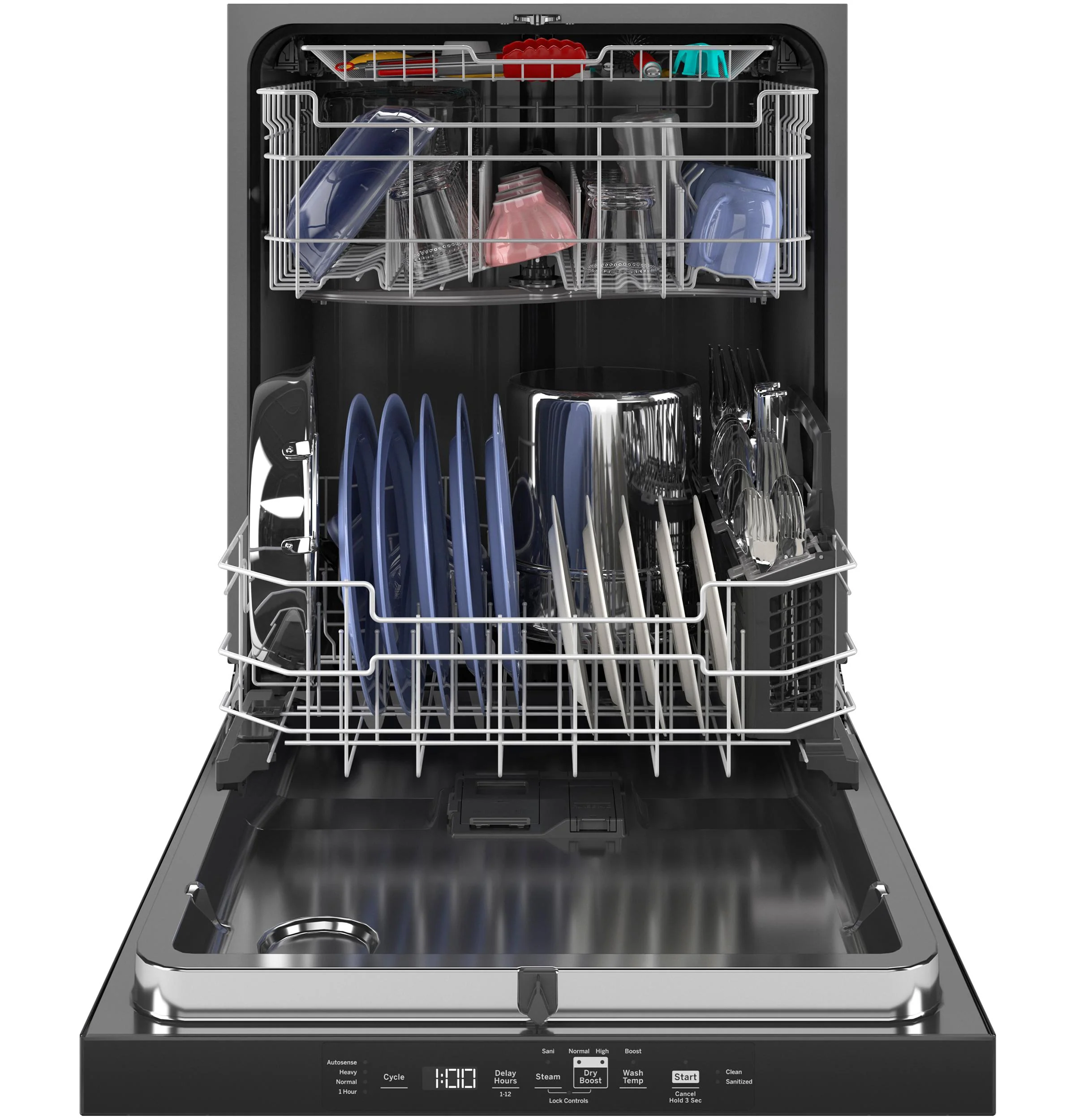 Ge Appliances GDT595HYYFS Ge® Energy Star® Top Control Hybrid Tub Dishwasher With Third Rack, Bottle Jets, Dry Boost & 50 Dba - Image 4