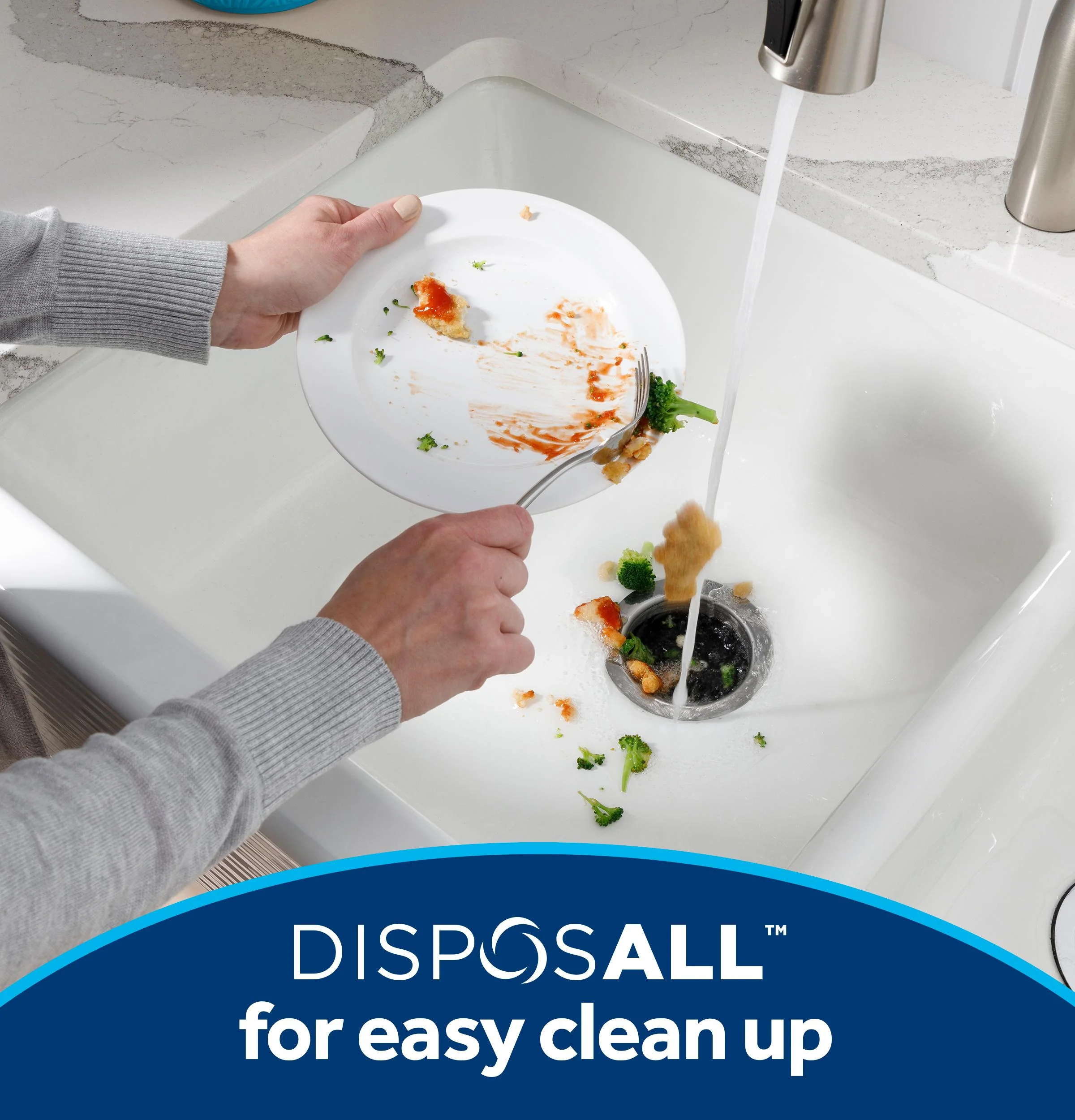 Ge Appliances GFC365W Ge Disposall® 1/3 Hp Continuous Feed Garbage Disposer - Corded - Image 4