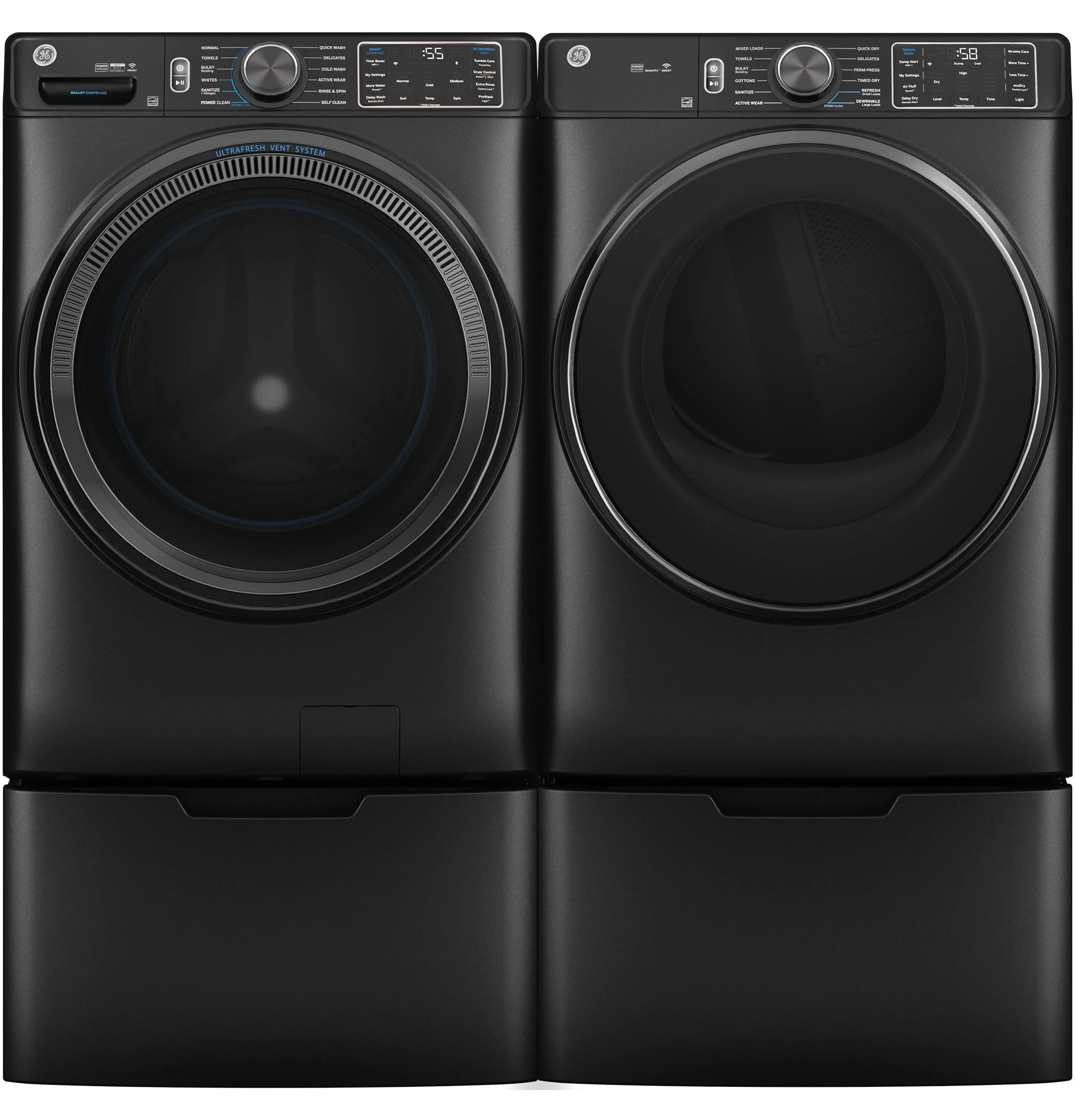 Ge Appliances GFD65GSPVDS Ge® 7.8 Cu. Ft. Capacity Smart Front Load Gas Dryer With Steam And Sanitize Cycle - Image 5