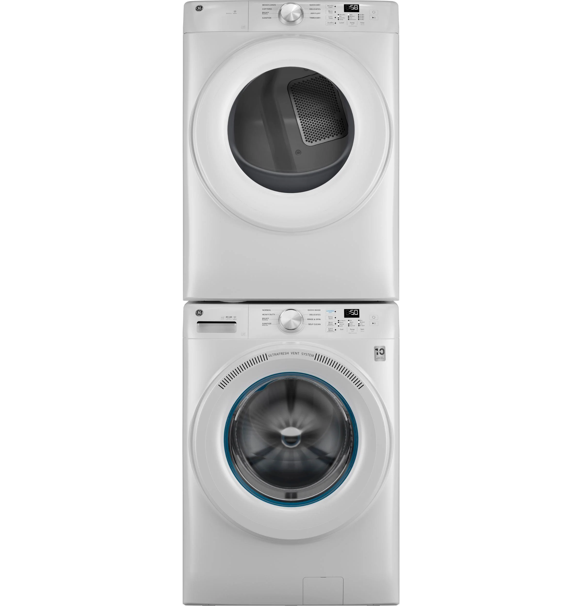 Ge Appliances GFW350SSYWW Ge® Energy Star® 4.6 Cu. Ft. Capacity Smart Front Load Washer With Ultrafresh Vent System With Odorblock™ - Image 6