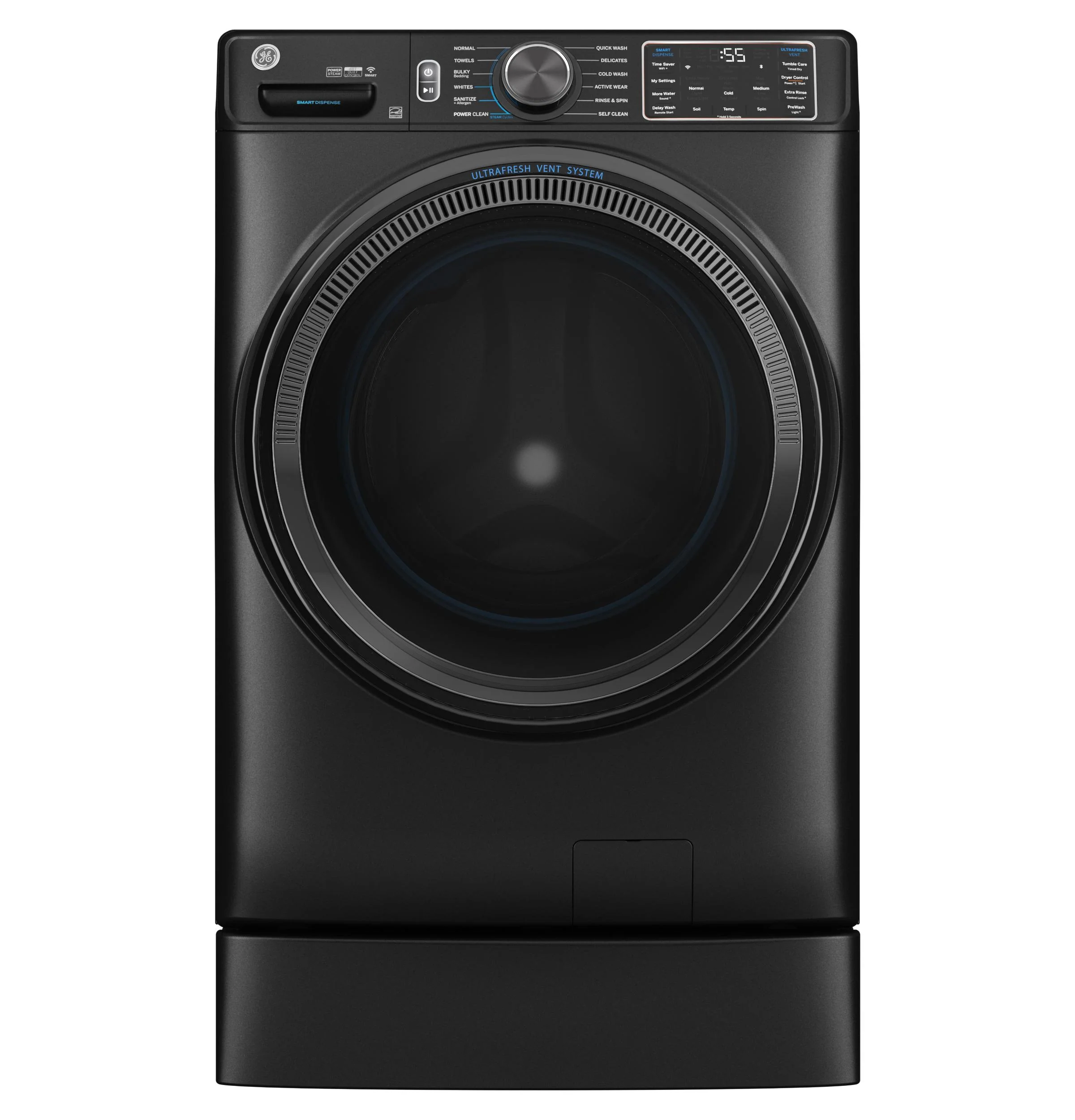 Ge Appliances GFW655SPVDS Ge® 5.0 Cu. Ft. Capacity Smart Front Load Energy Star® Steam Washer With Smartdispense™ Ultrafresh Vent System With Odorblock™ And Sanitize + Allergen - Image 5