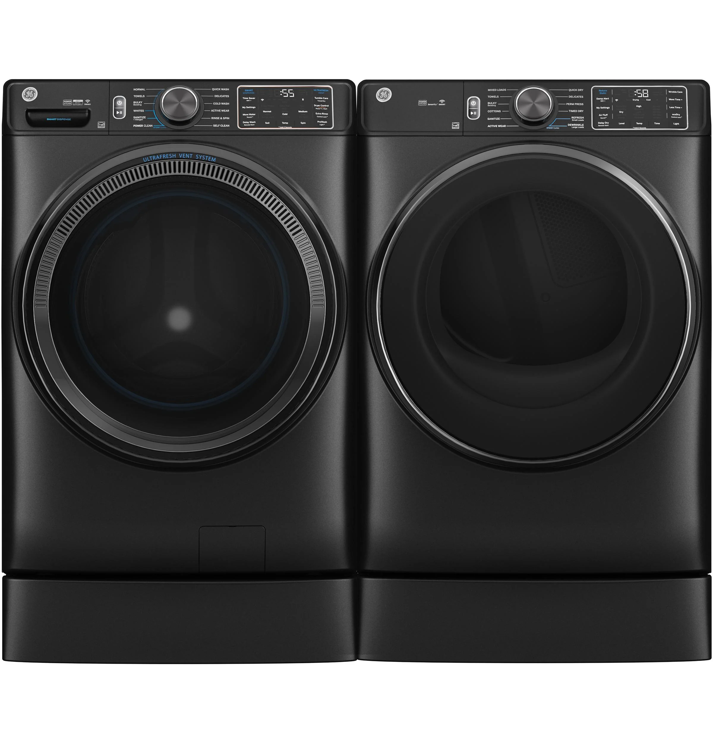 Ge Appliances GFW655SPVDS Ge® 5.0 Cu. Ft. Capacity Smart Front Load Energy Star® Steam Washer With Smartdispense™ Ultrafresh Vent System With Odorblock™ And Sanitize + Allergen - Image 7