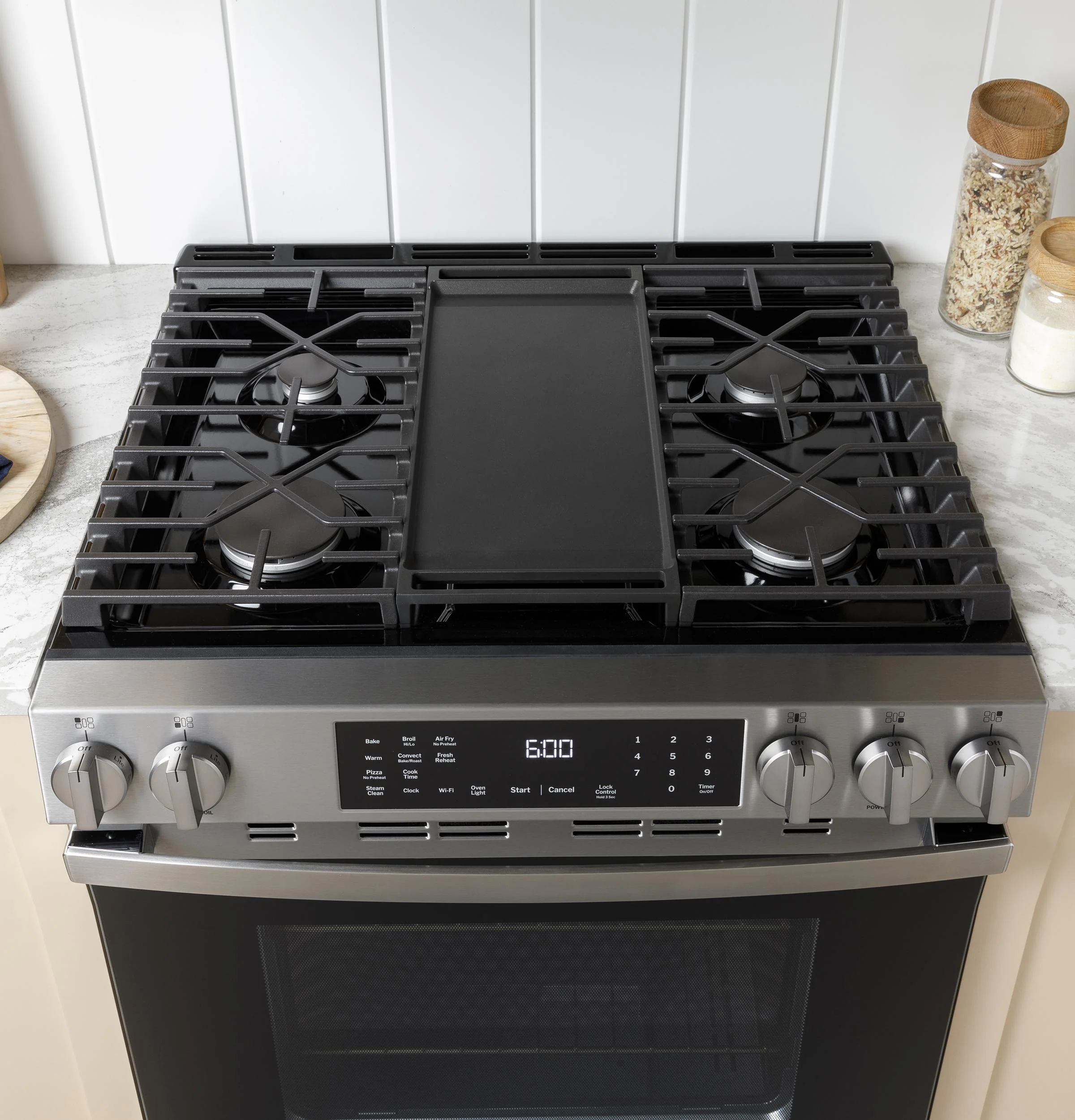 Ge Appliances GGS600AVES Ge® 30" Slide-In Front-Control Convection Gas Range With No Preheat Air Fry And Easywash™ Oven Tray - Image 25