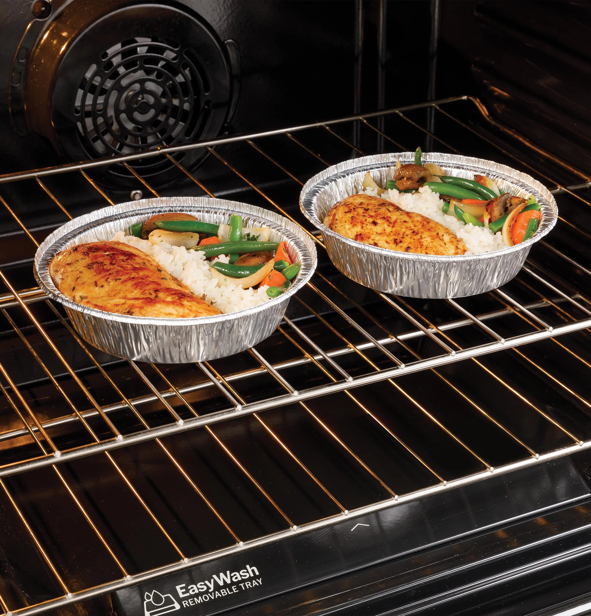 Ge Appliances GRF600AVSS Ge® 30" Free-Standing Electric Convection Range With No Preheat Air Fry And Easywash™ Oven Tray - Image 16