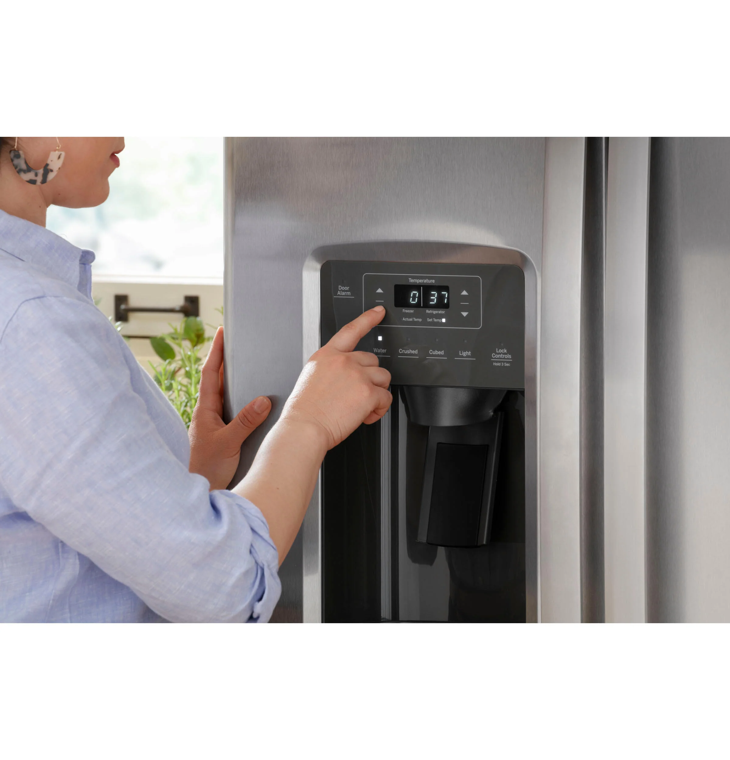 Ge Appliances GSE25GYPFS Ge® Energy Star® 25.3 Cu. Ft. Side-By-Side Refrigerator - Image 13