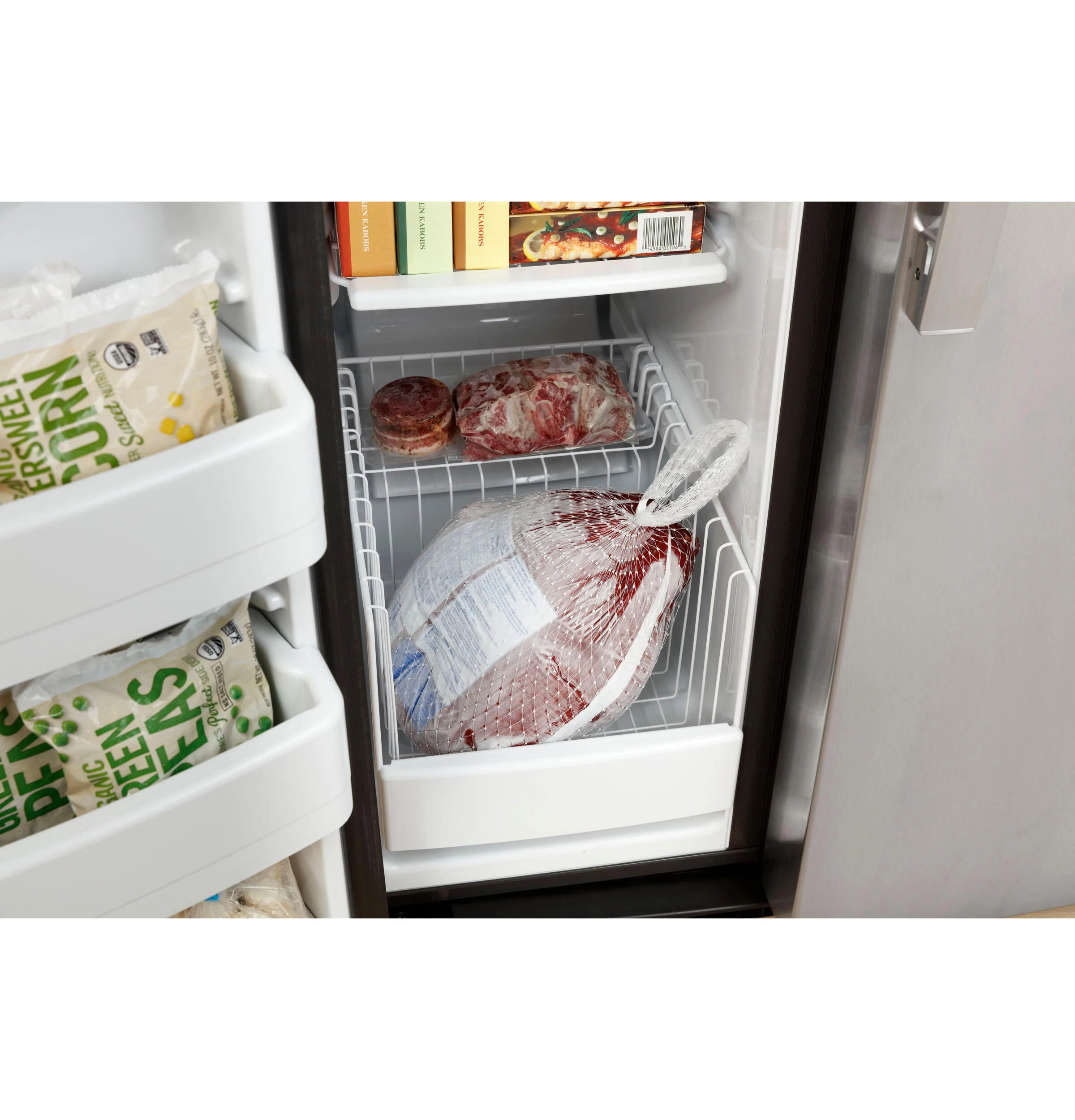 Ge Appliances GSS23GGPWW Ge® 23.0 Cu. Ft. Side-By-Side Refrigerator - Image 15