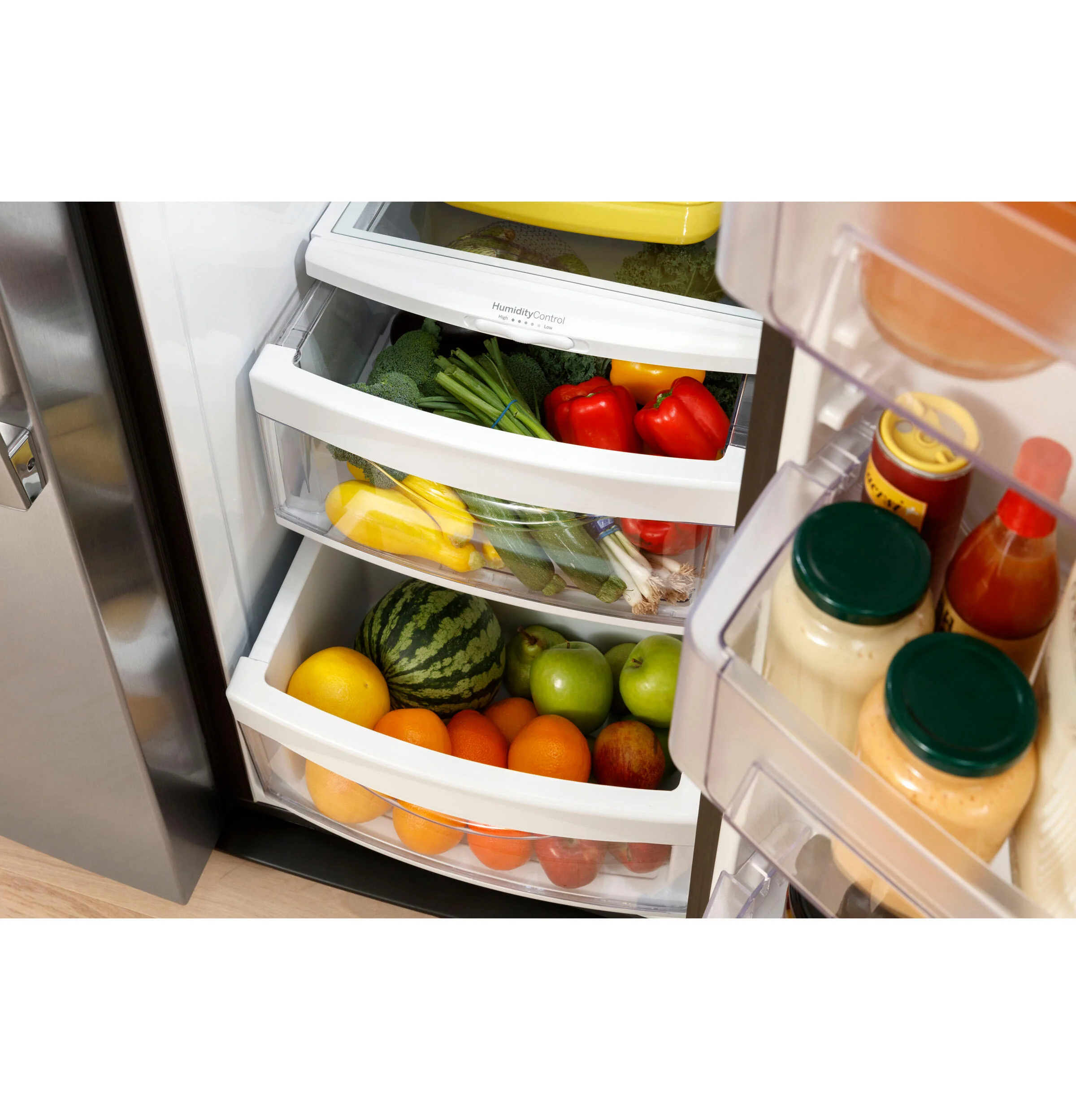 Ge Appliances GSS25GGPBB Ge® 25.3 Cu. Ft. Side-By-Side Refrigerator - Image 18